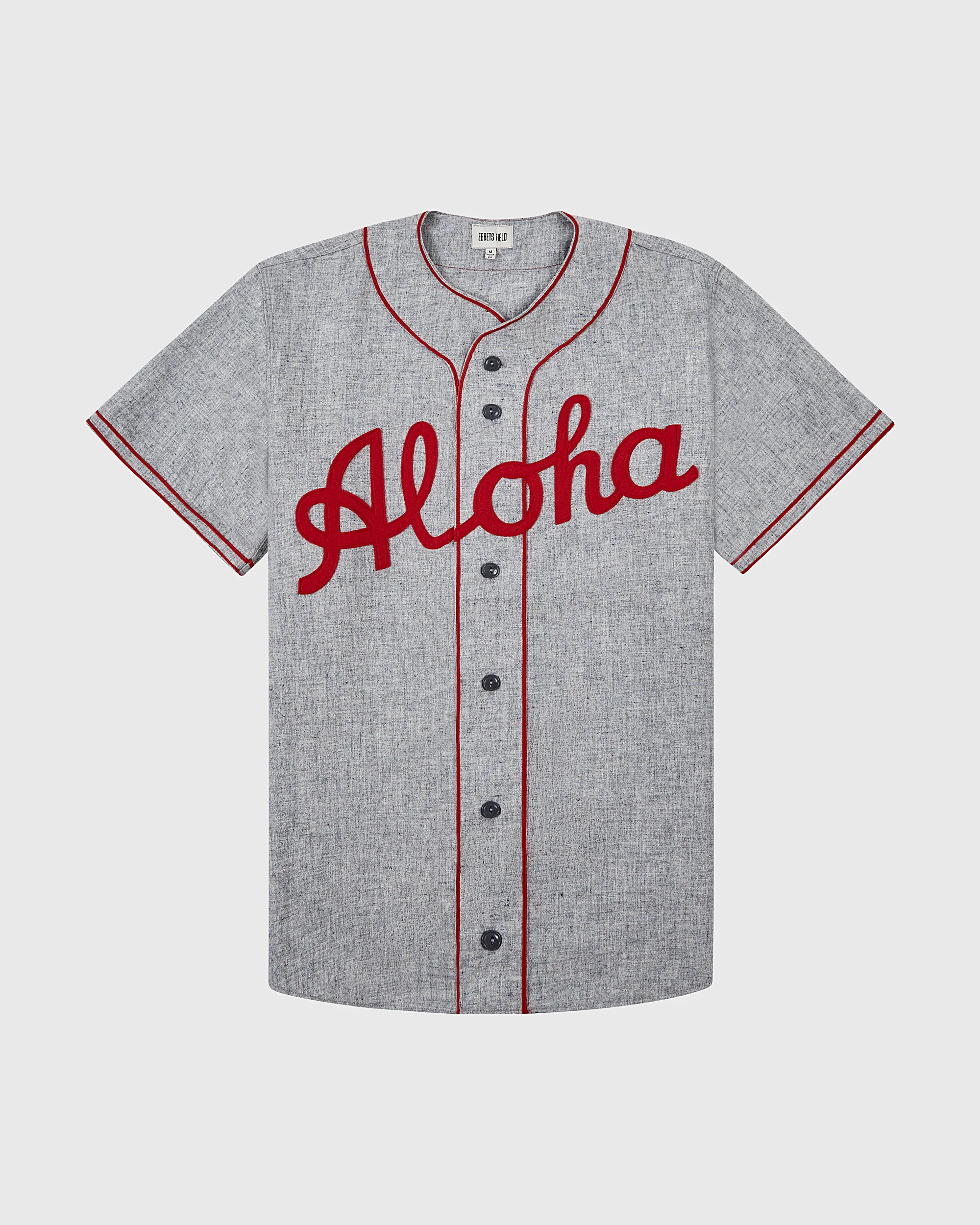 Aloha 100th Infantry 1942 Authentic Wool Road Baseball Jersey