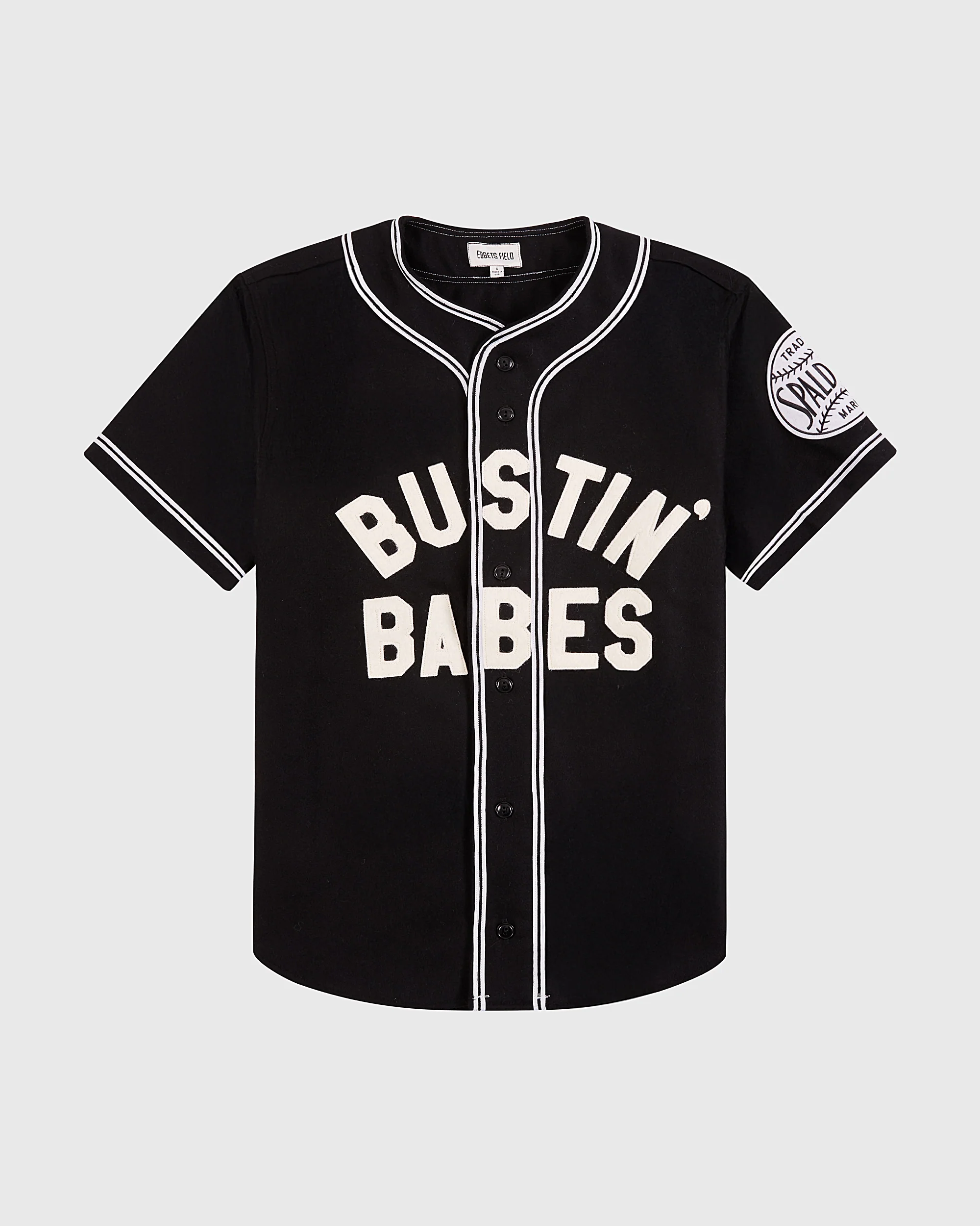 Babe Ruth Bustin' Babes Authentic Wool Baseball Jersey