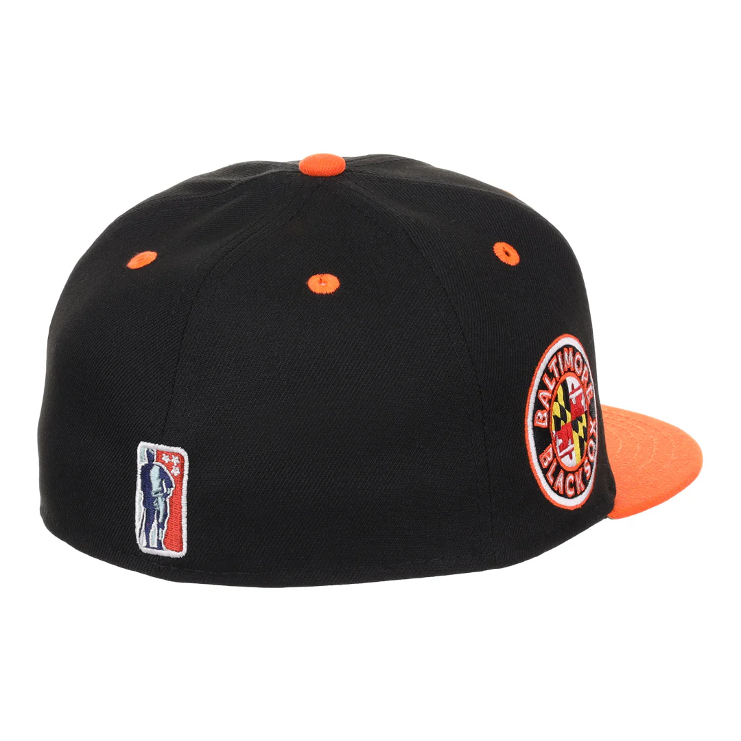 Baltimore Black Sox NLB Flip Fitted Ballcap - Image 4
