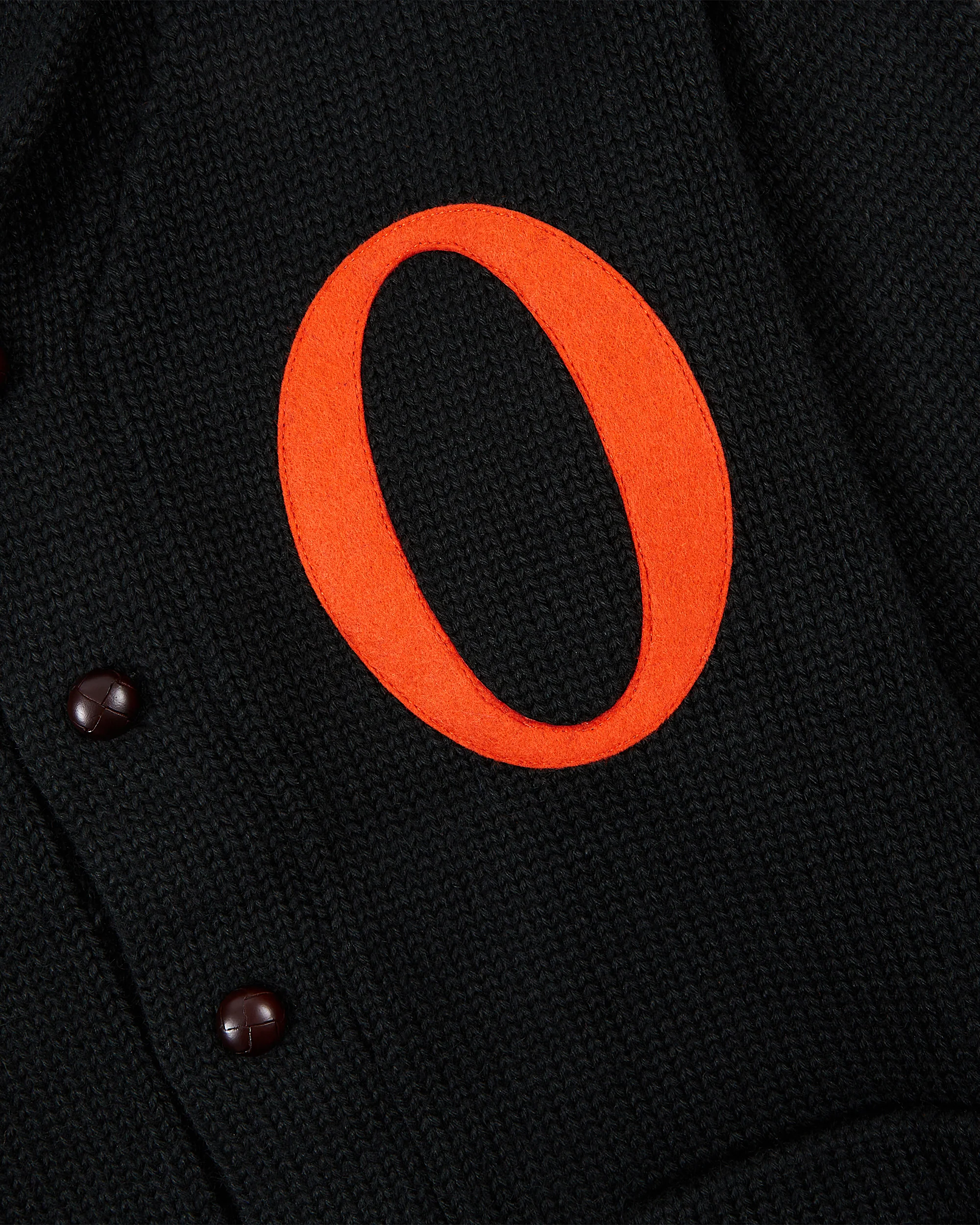 Baltimore Orioles 1901 Wool Shawl Collar Sweater - Image 2