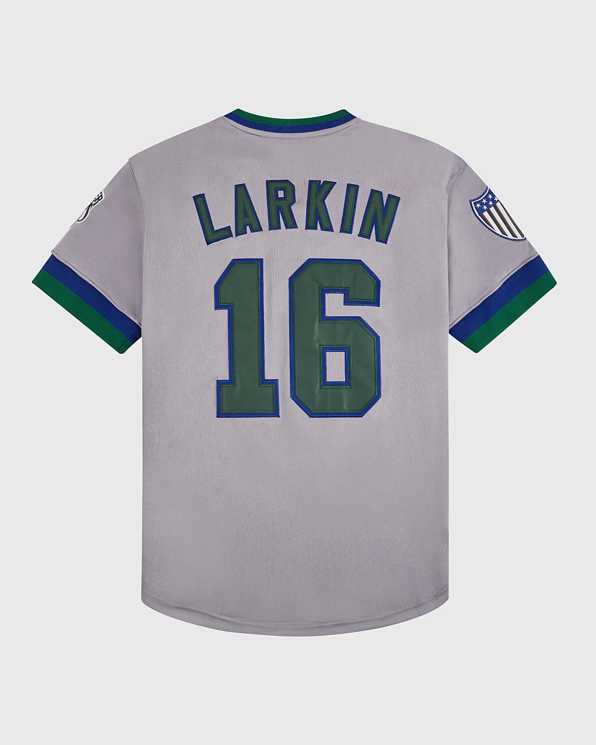 Barry Larkin Denver Zephyrs Button Up Jersey - Image 7
