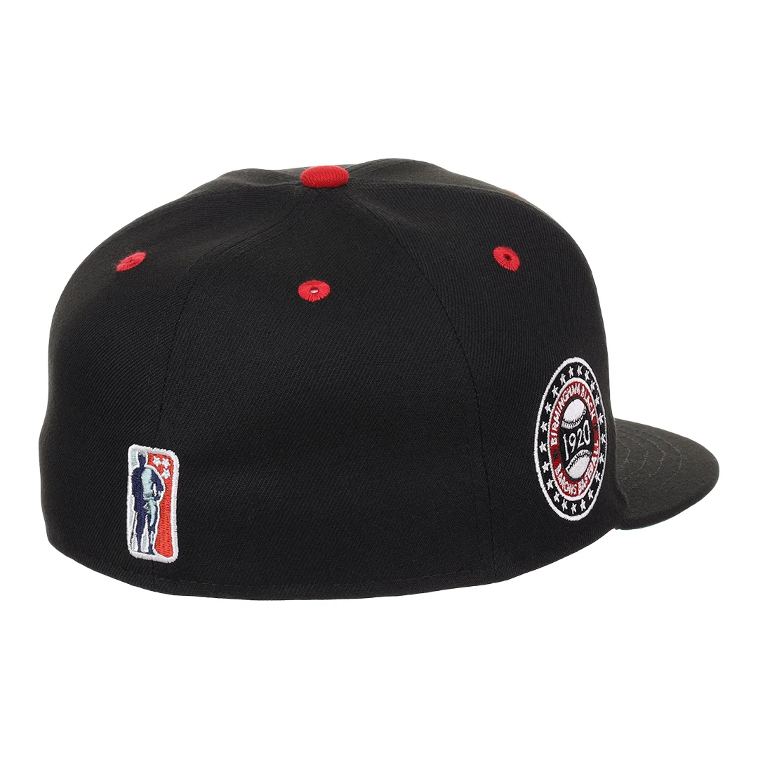 Birmingham Black Barons NLB Flip Fitted Ballcap - Image 4