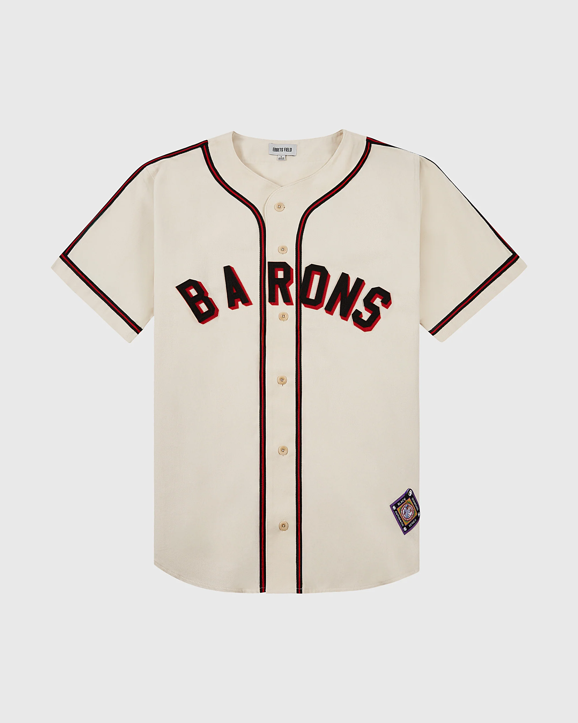 Birmingham Black Barons Cotton Twill Jersey