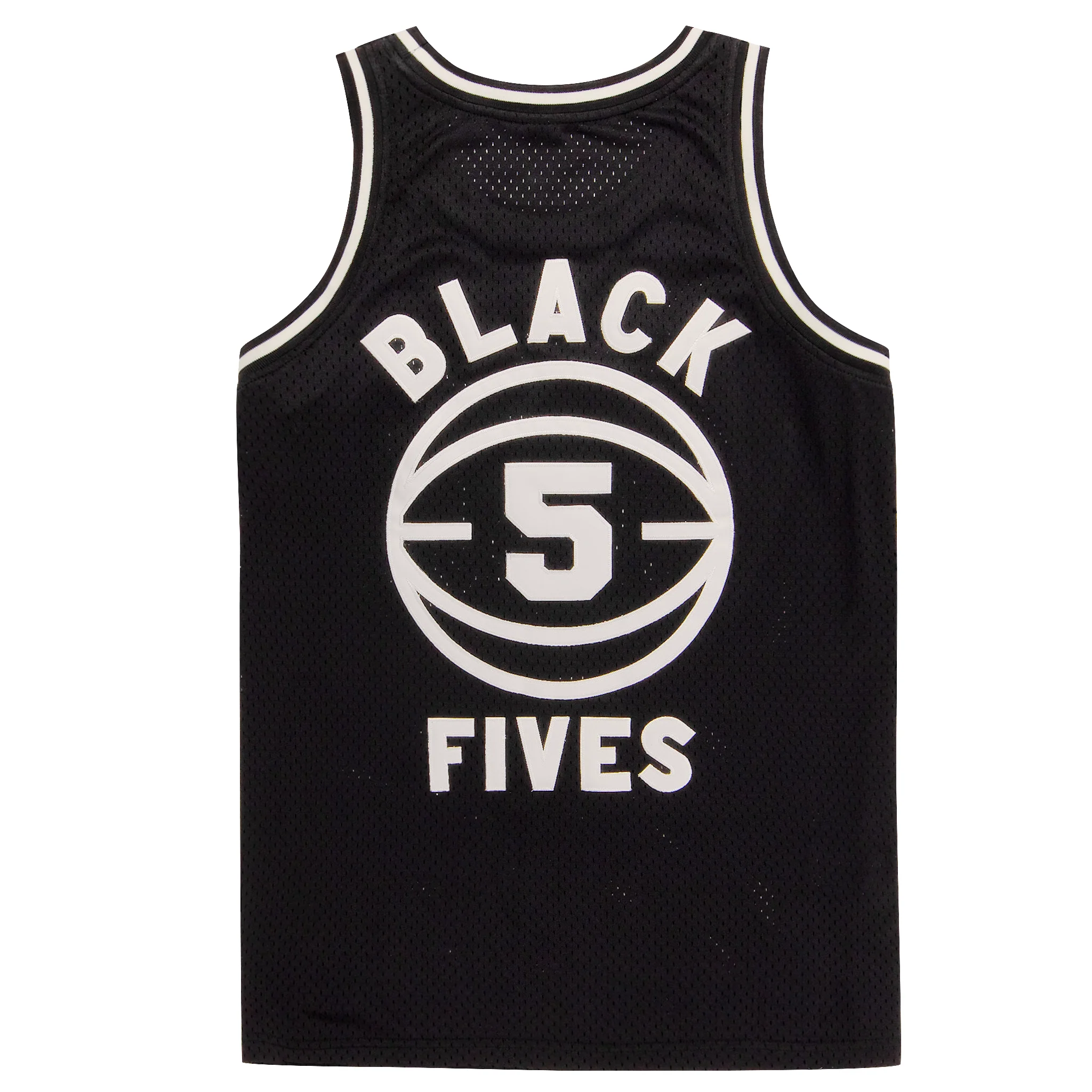 Black Fives Basketball Jersey - Image 2