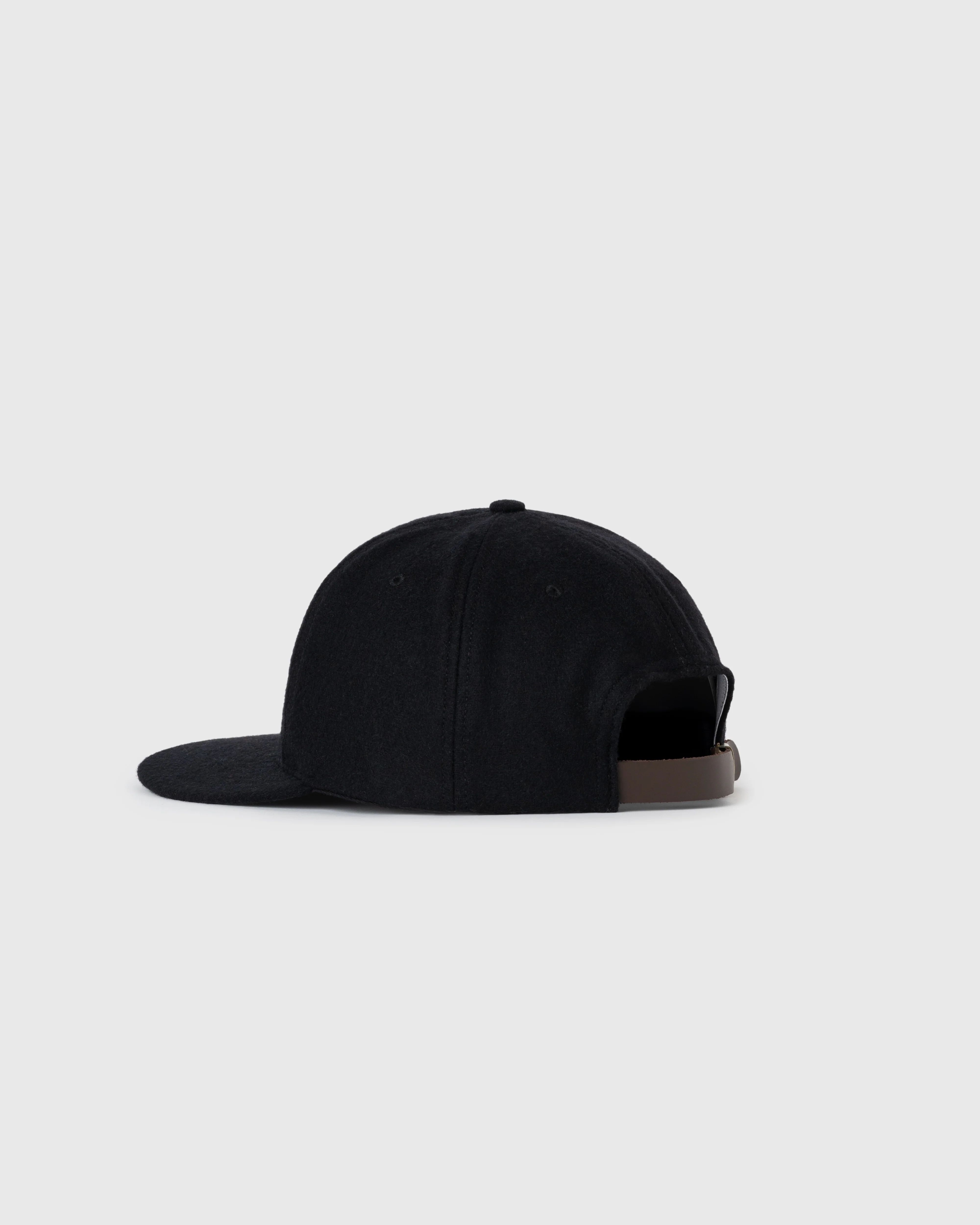 Black Wool Ballcap - Image 3