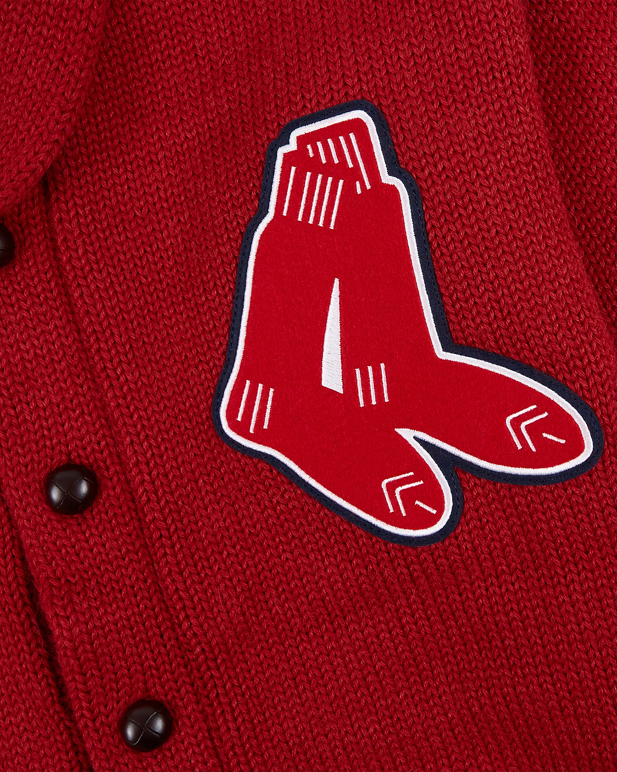 Boston Red Sox 1924-1960 Wool Shawl Collar Sweater - Image 2