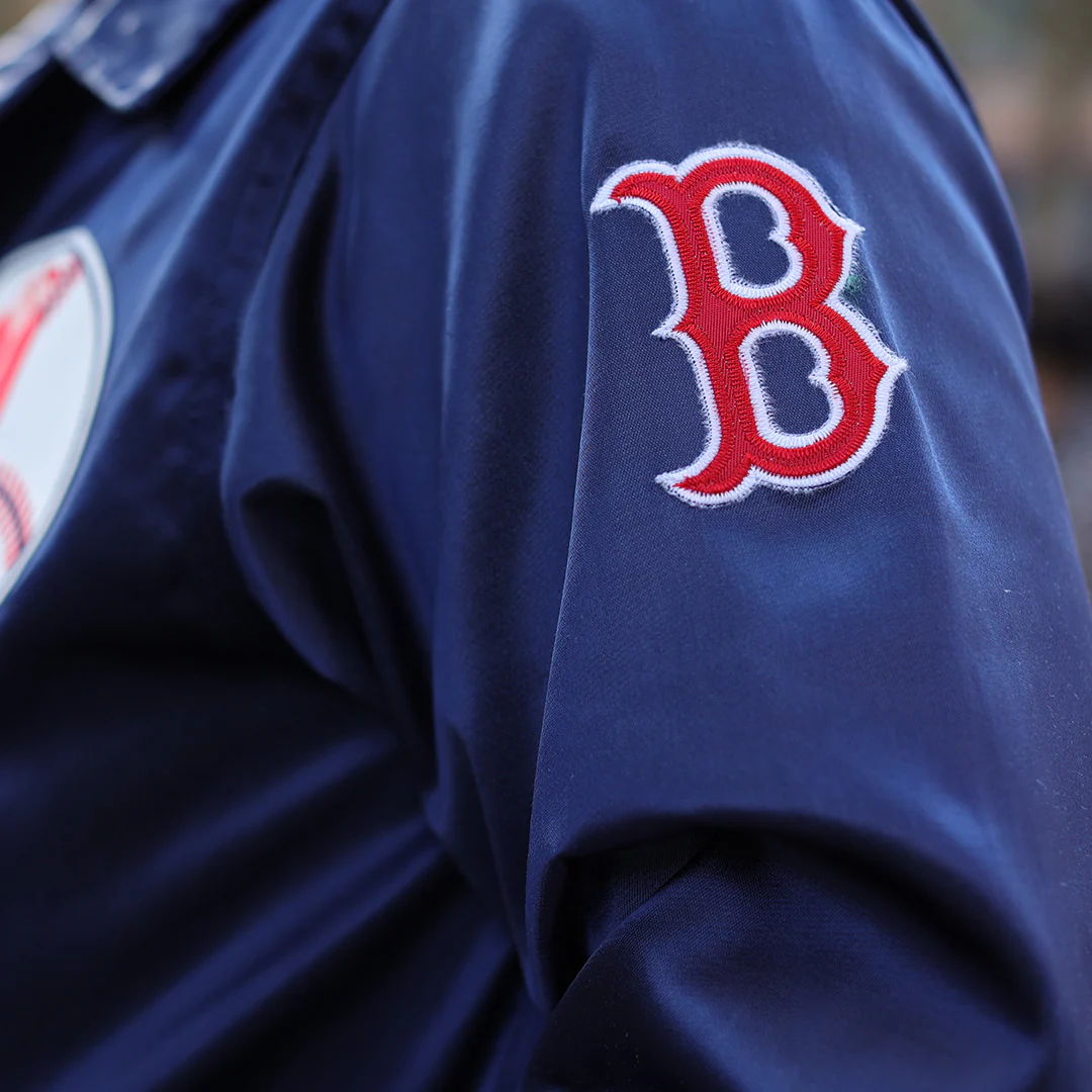 Boston Red Sox 1967 Satin Windbreaker - Image 4