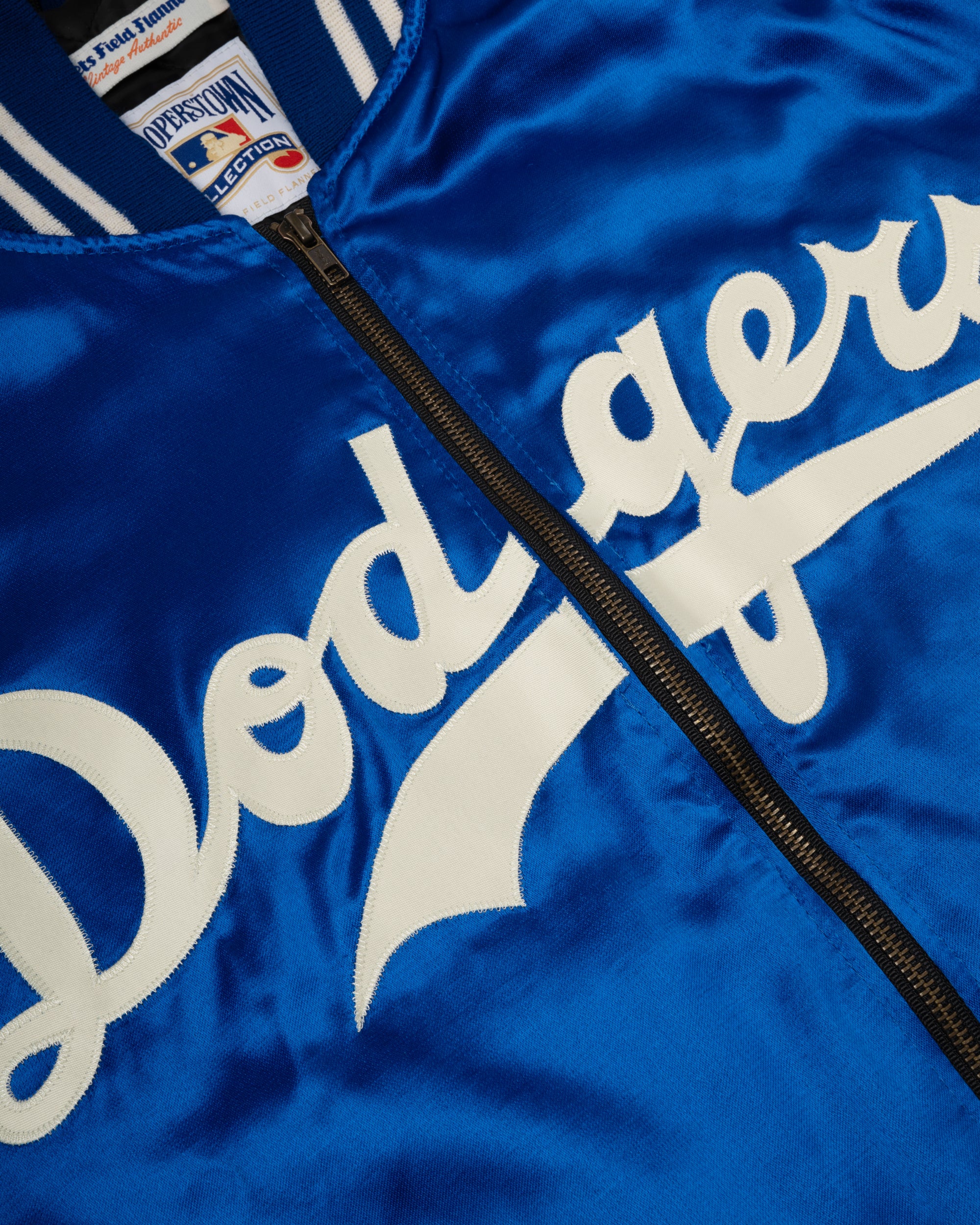 Brooklyn Dodgers 1947-50 Authentic All Satin Varsity Jacket - Image 5
