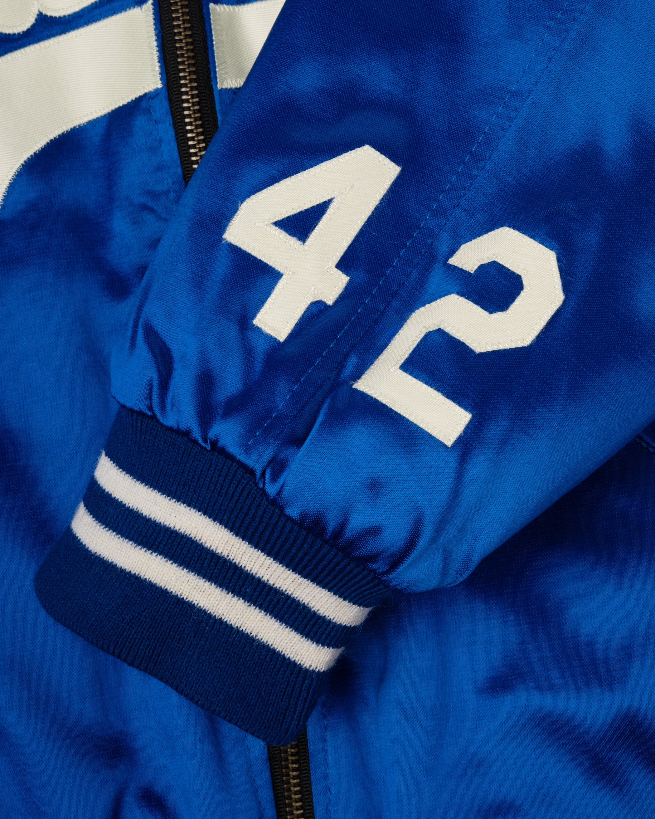 Brooklyn Dodgers 1947-50 Authentic All Satin Varsity Jacket - Image 6