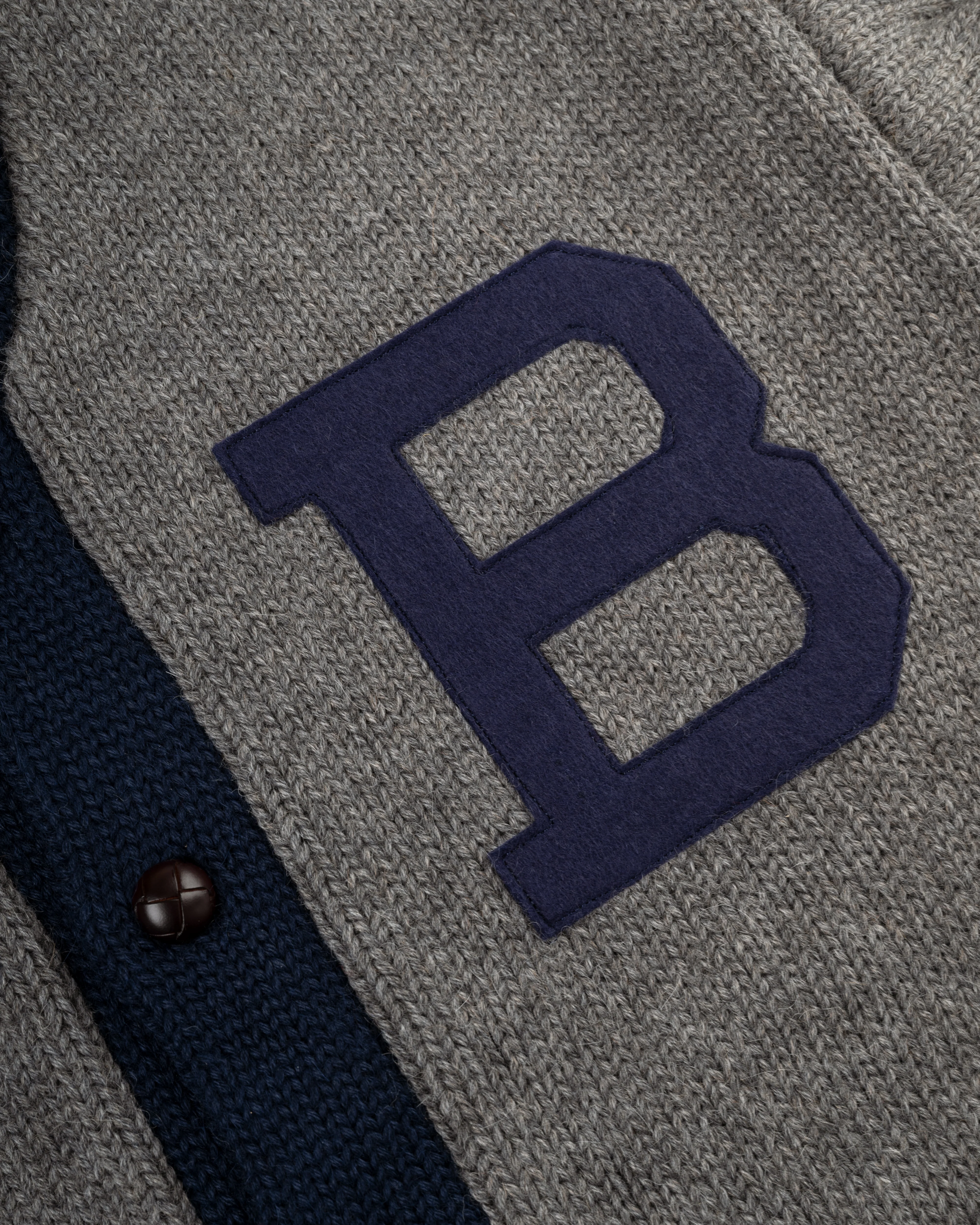 Brooklyn Robins (Dodgers) 1916 Wool Shawl Collar Sweater - Image 3