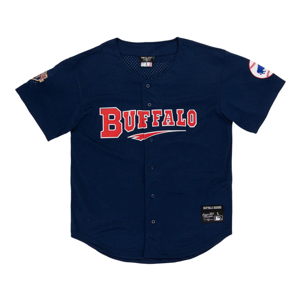 Buffalo Bisons MiLB Button Down Jersey