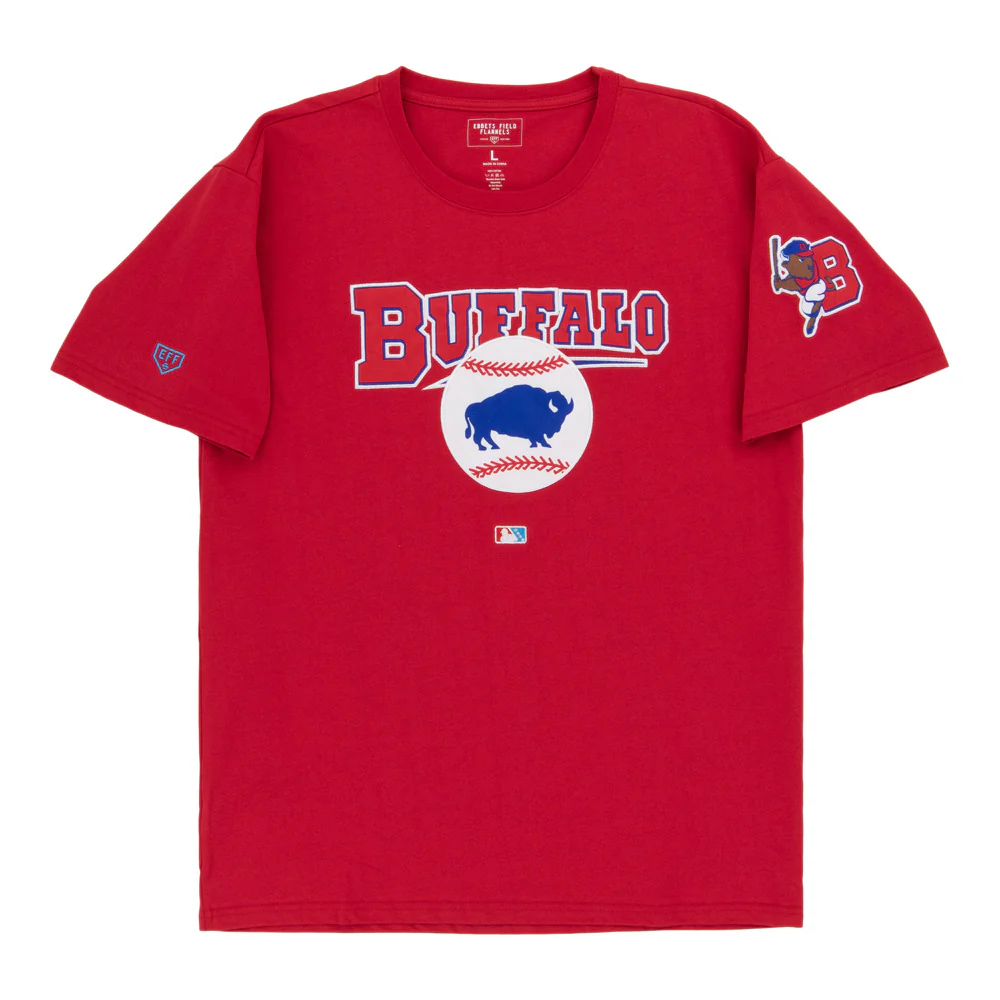 Buffalo Bisons MiLB Fashion Cotton Short Sleeve Tee