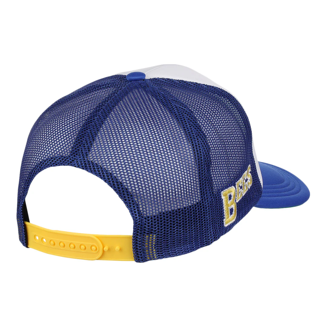 Burlington Bees EFF MiLB Vintage Foam Trucker - Image 3