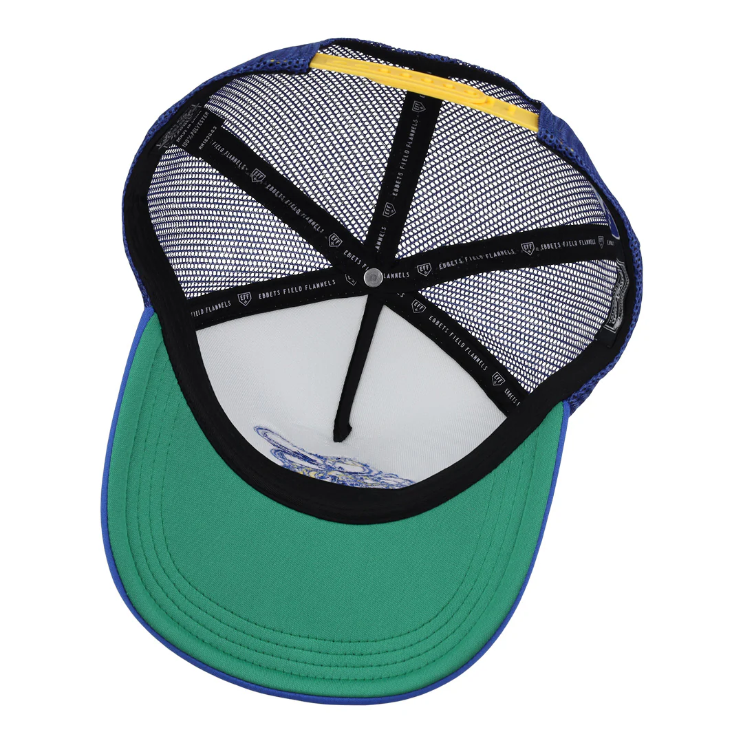 Burlington Bees EFF MiLB Vintage Foam Trucker - Image 4