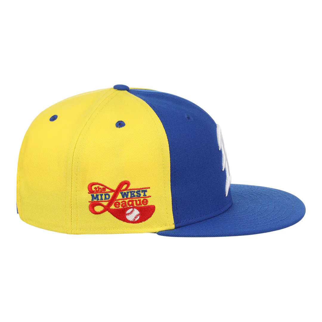 Burlington Bees EFF MiLB Vintage Snapback - Image 3