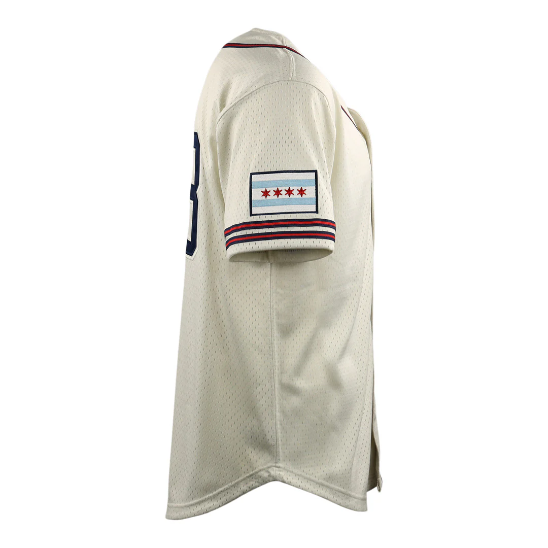 Chicago Whales EFF DNA Replica Button-Up Mesh Jersey - Image 6