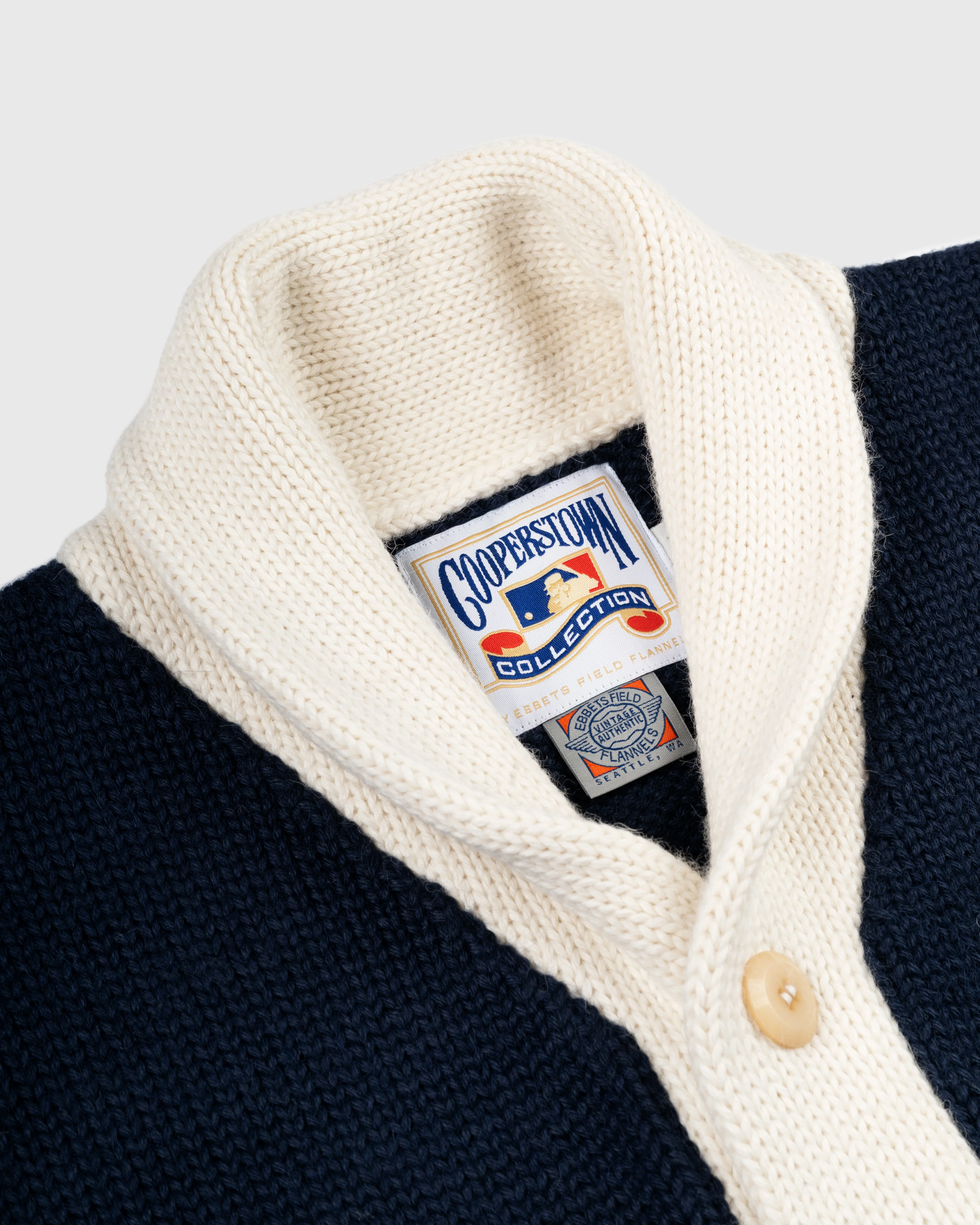 Chicago White Sox 1926 Wool Shawl Collar Sweater - Image 2