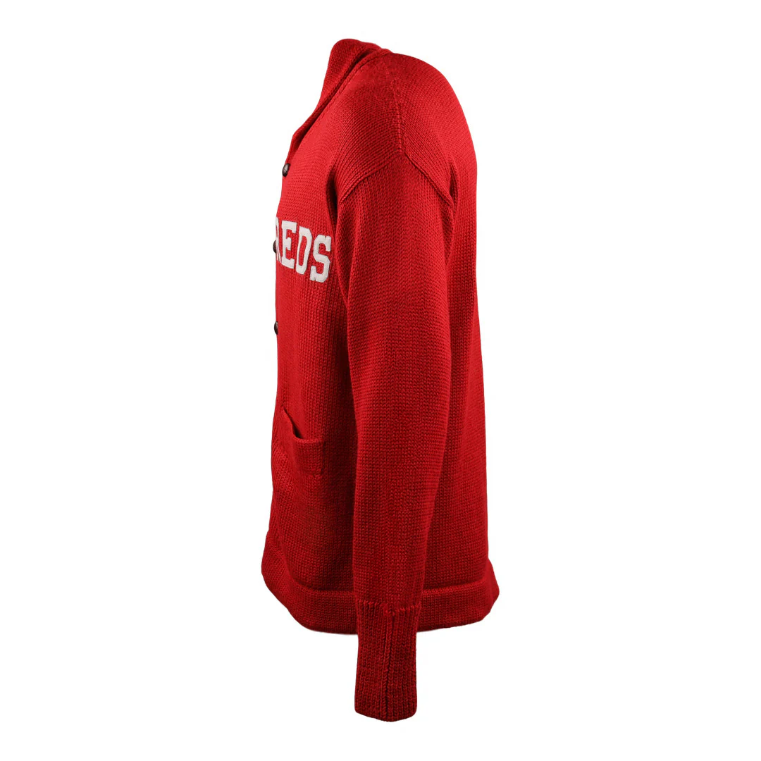 Cincinnati Reds 1919 Shawl Collar Sweater - Image 3