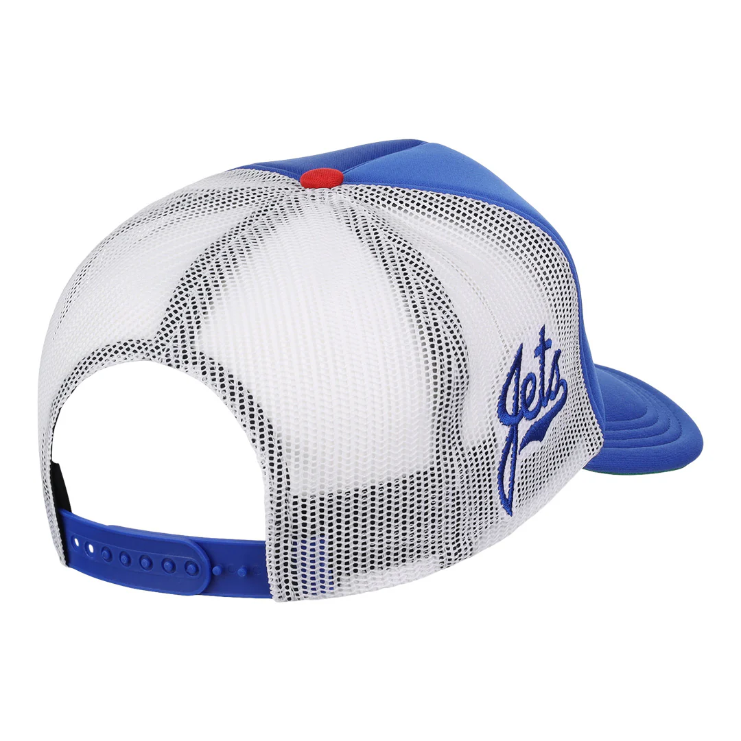 Columbus Jets EFF MiLB Vintage Foam Trucker - Image 3