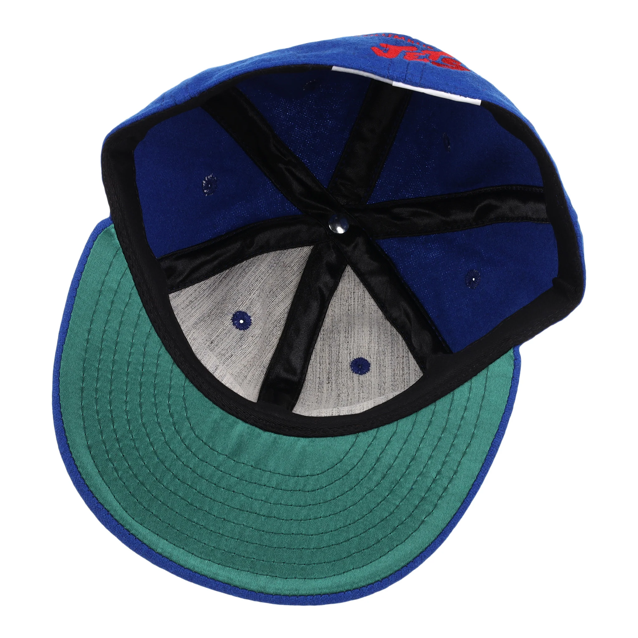 Columbus Jets Letterhead Wool Vintage Ballcap - Image 3