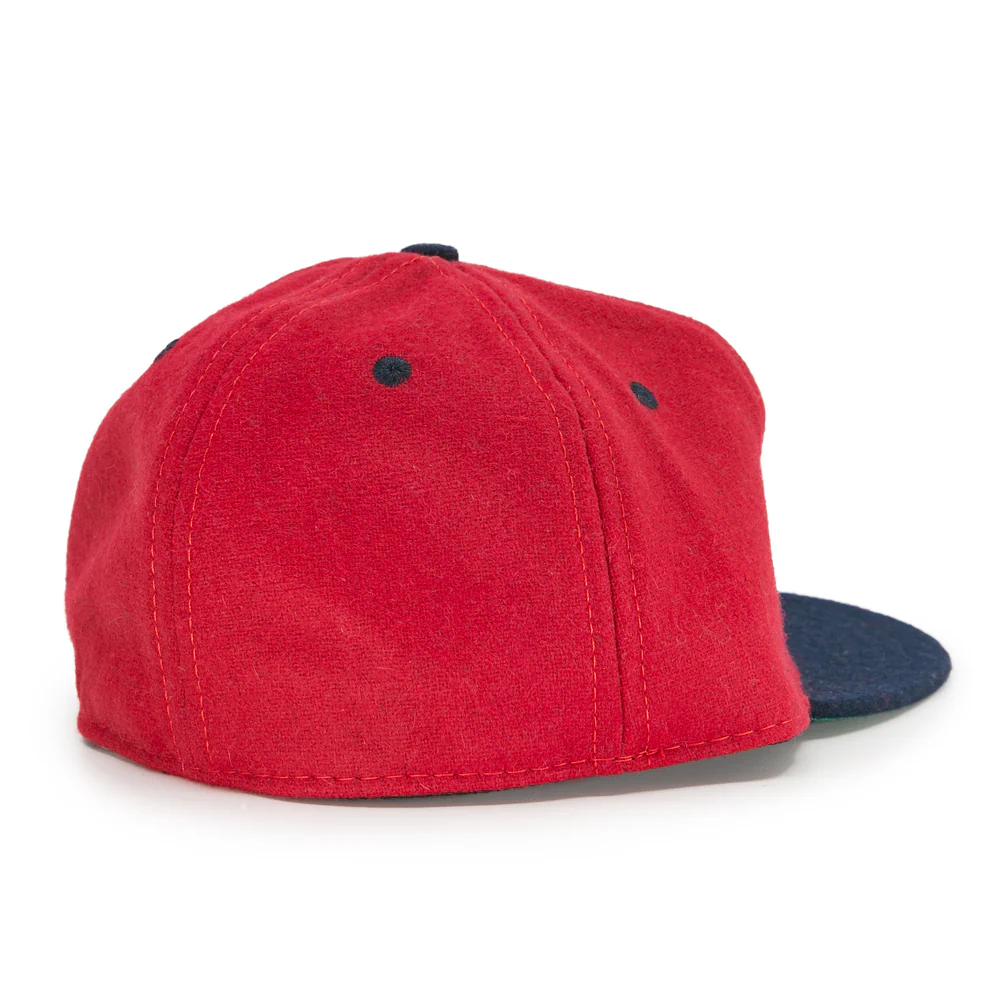 Deland Red Hats 1939 Vintage Ballcap - Image 2
