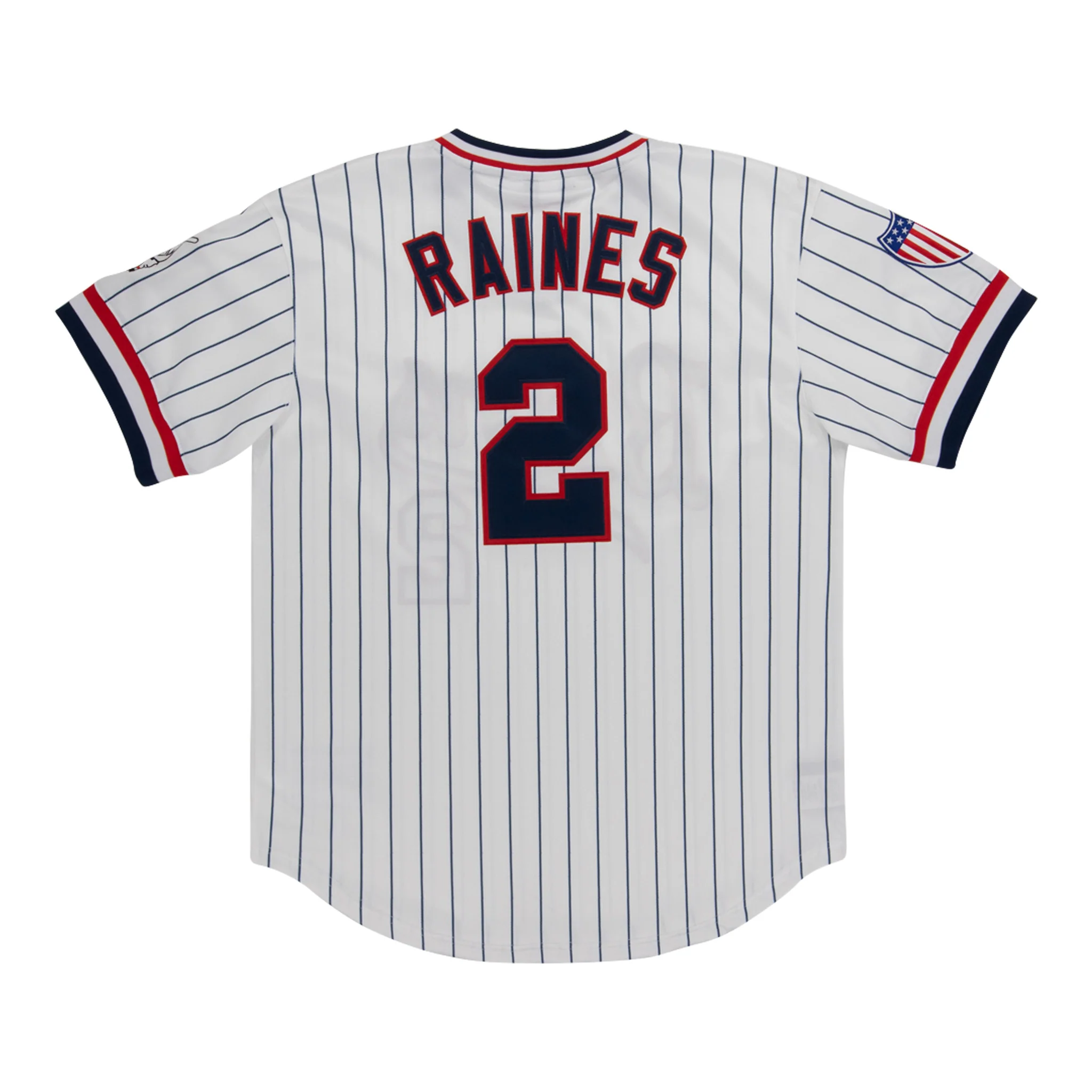 Denver Bears EFF MiLB Vintage V-Neck Baseball Jersey - Pinstripe - Image 2