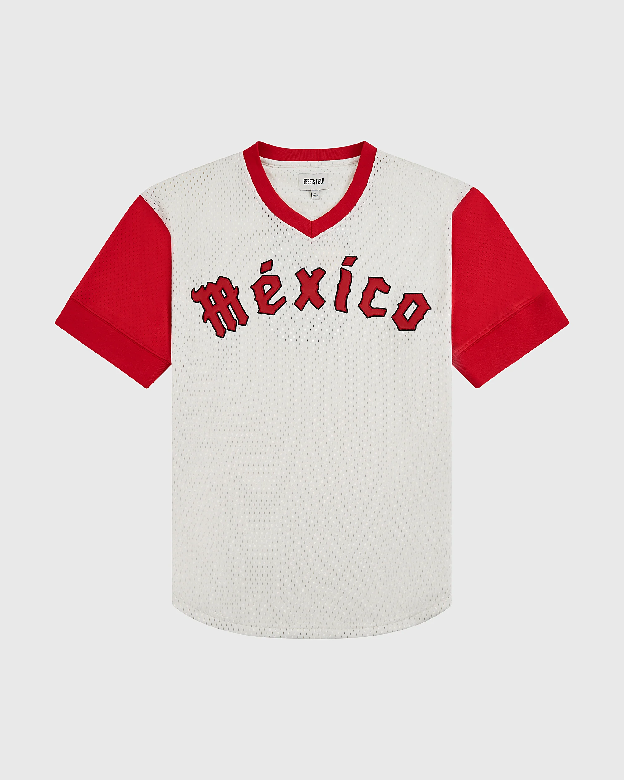 Diablos Rojos de Mexico V-Neck Mesh Jersey