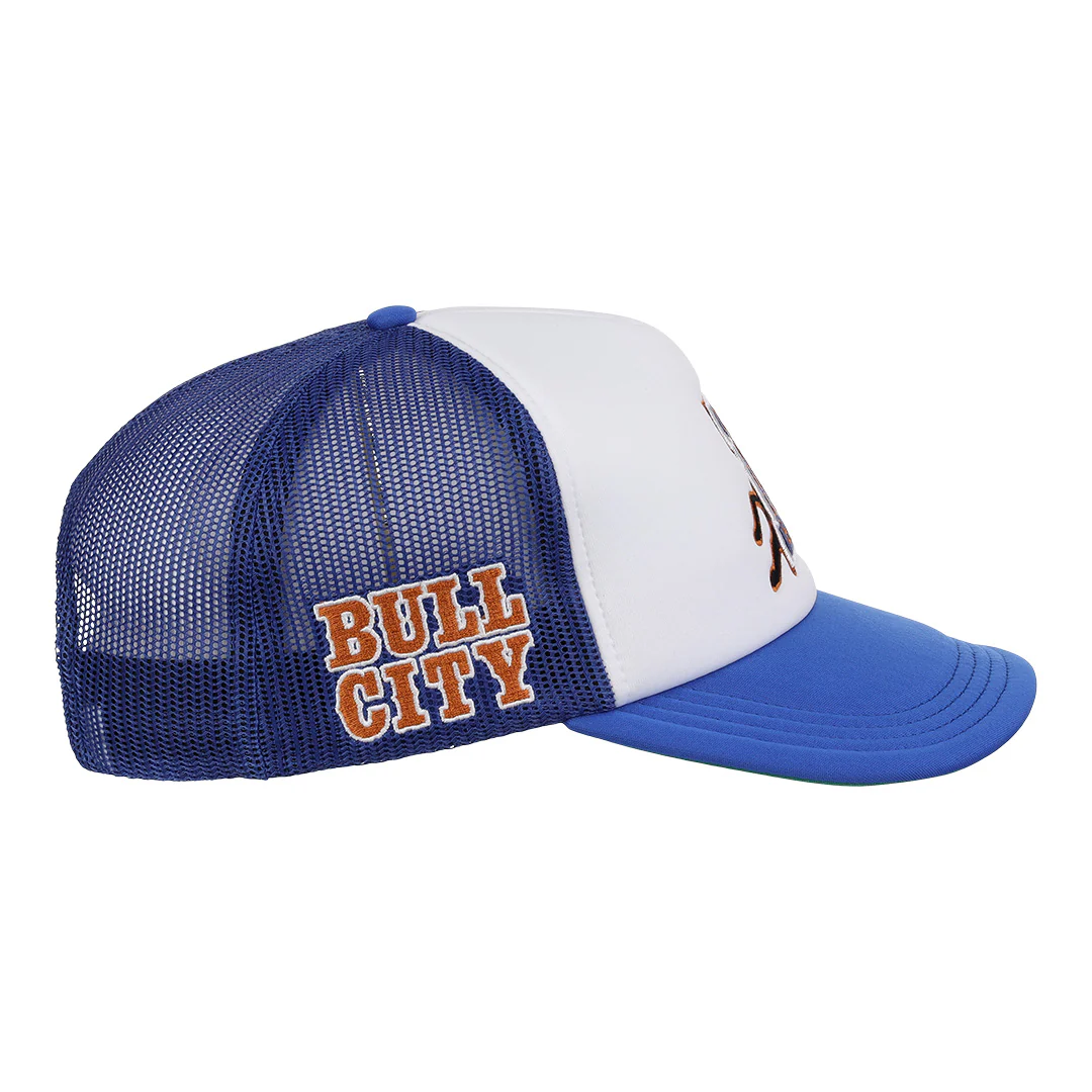 Durham Bulls EFF MiLB Vintage Foam Trucker - Image 2