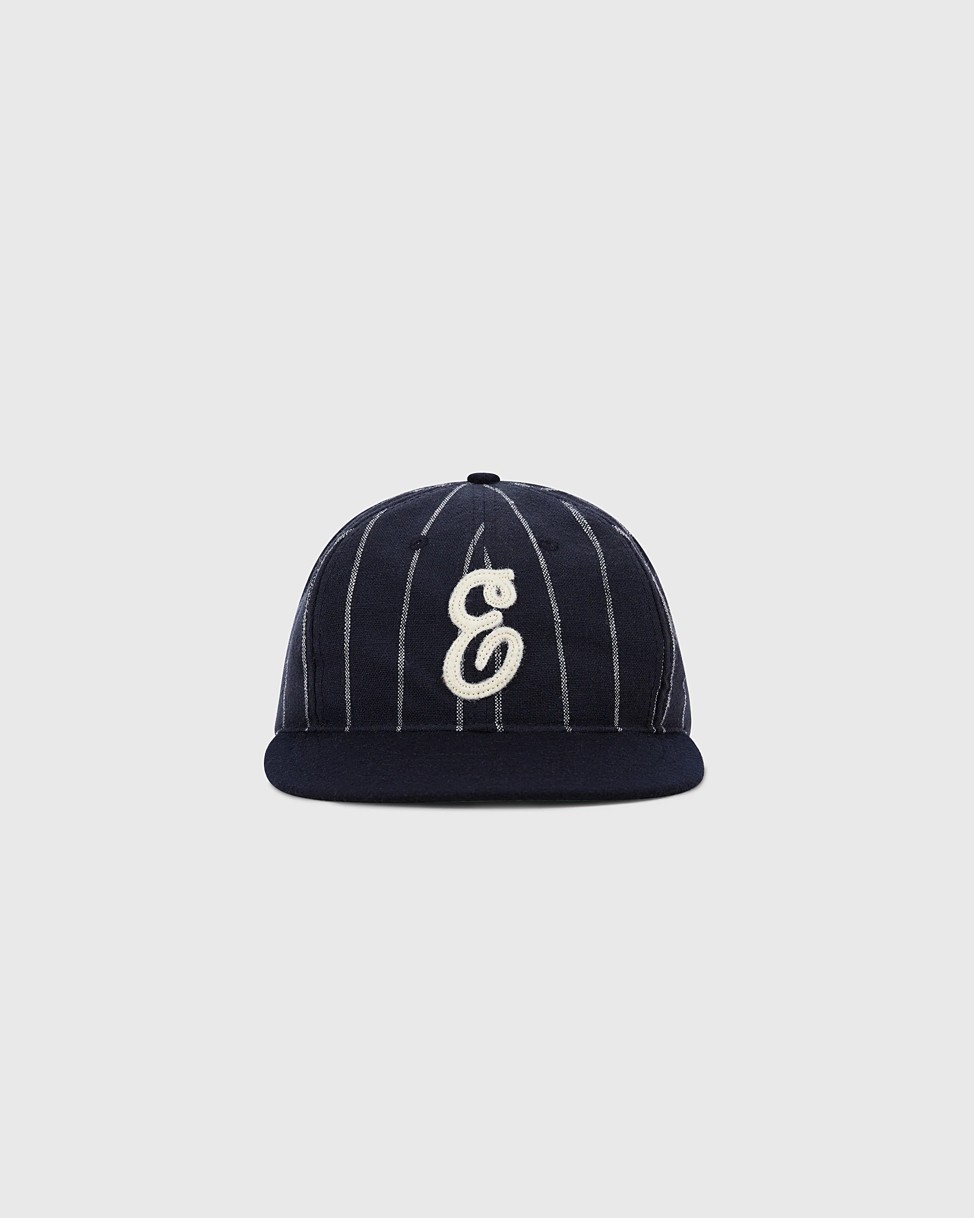 Ebbets Felt 'E' Wool Pinstripe Ballcap