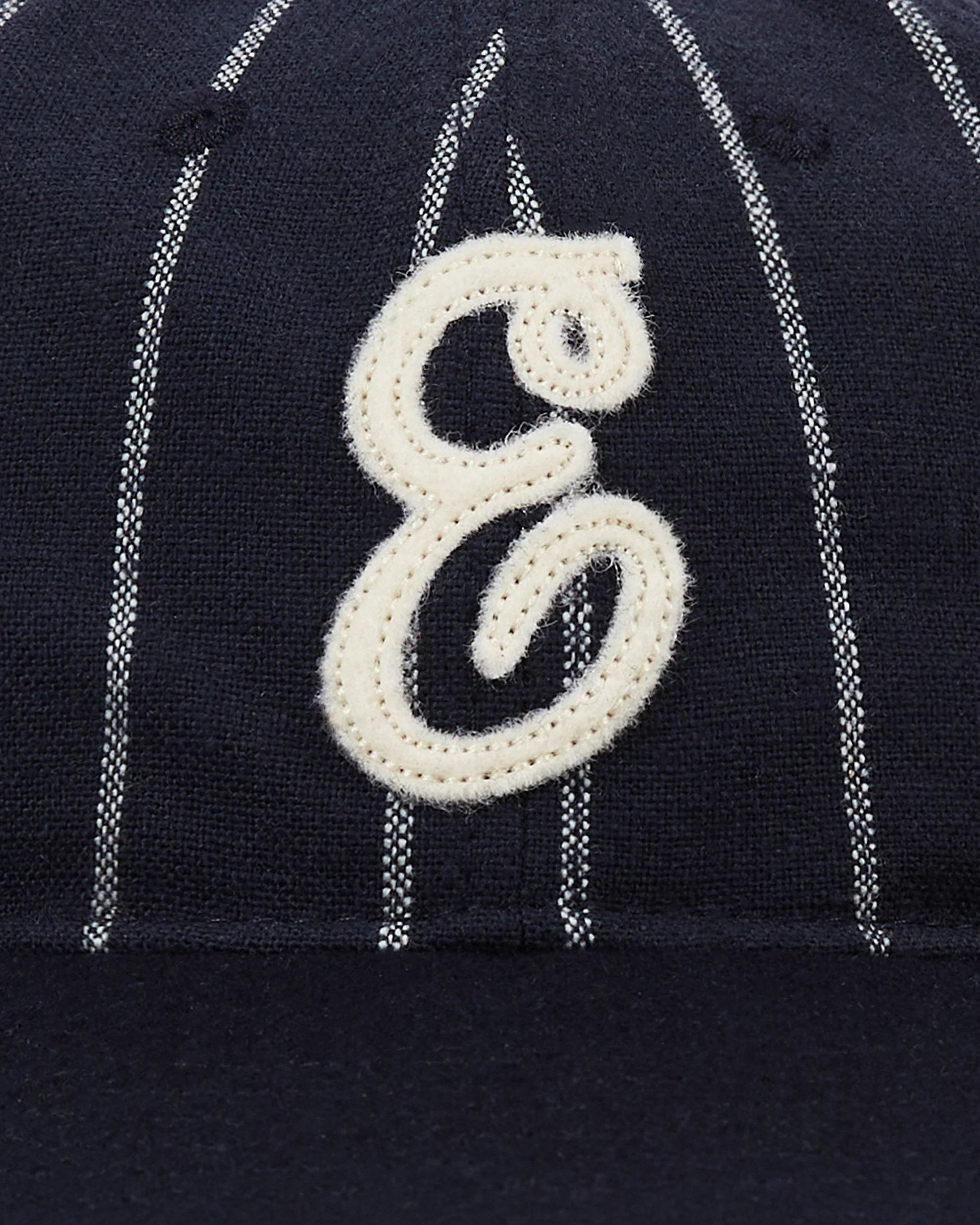 Ebbets Felt 'E' Wool Pinstripe Ballcap - Image 5