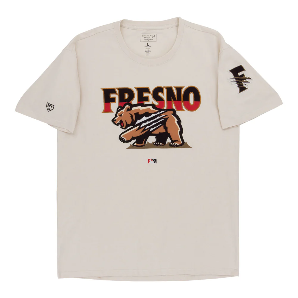 Fresno Grizzlies MiLB Fashion Cotton Short Sleeve Tee
