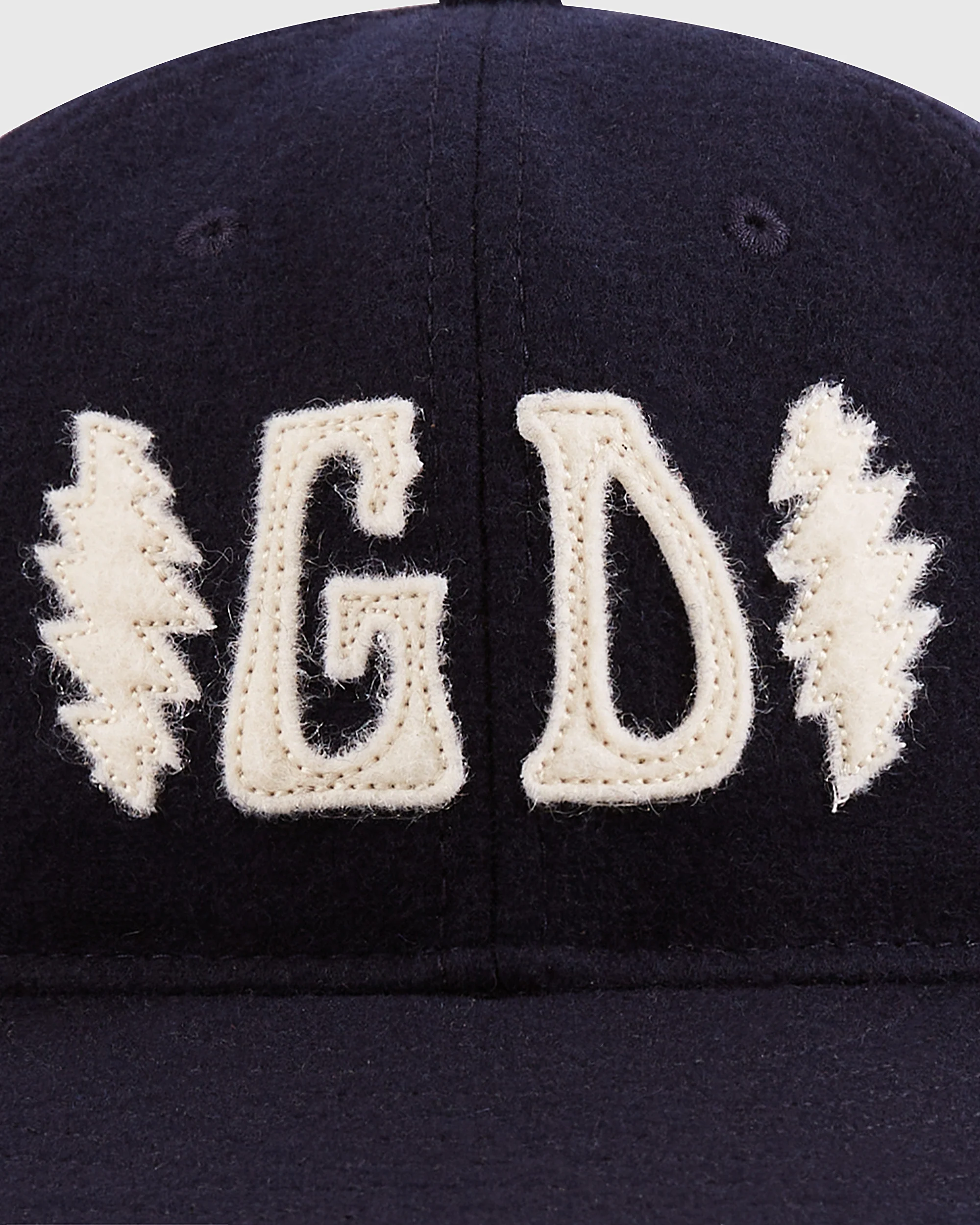Grateful Dead Double Bolt Wool Ballcap - Image 7