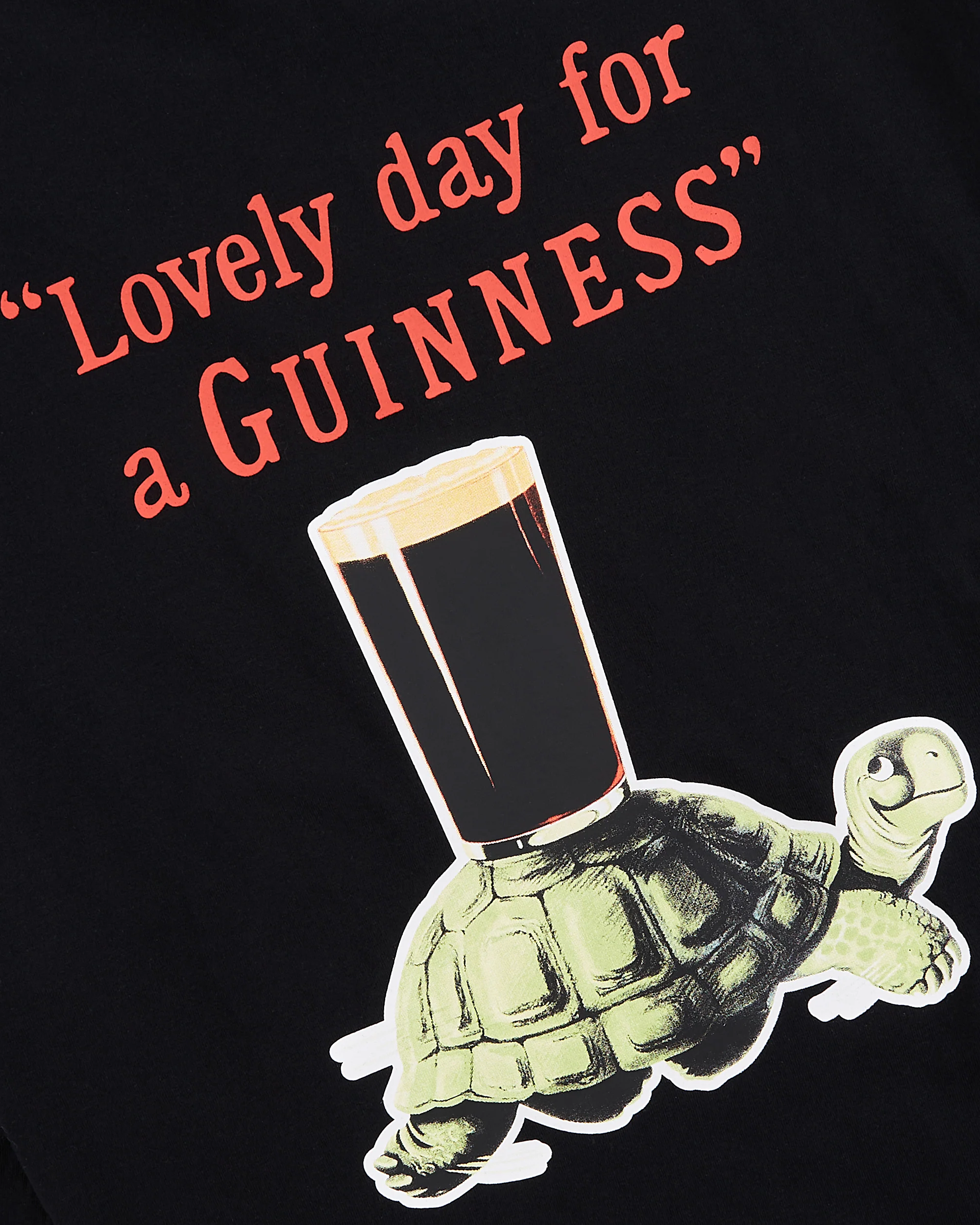 Guinness Tortoise Short Sleeve Graphic Tee - Image 4
