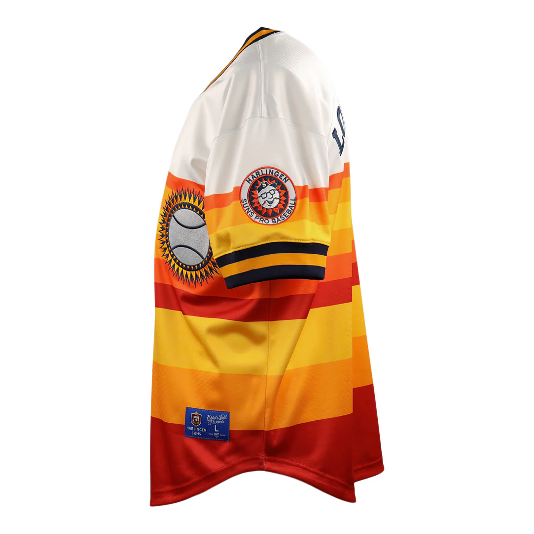 Harlingen Suns EFF Lone Star Baseball Jersey - Image 3