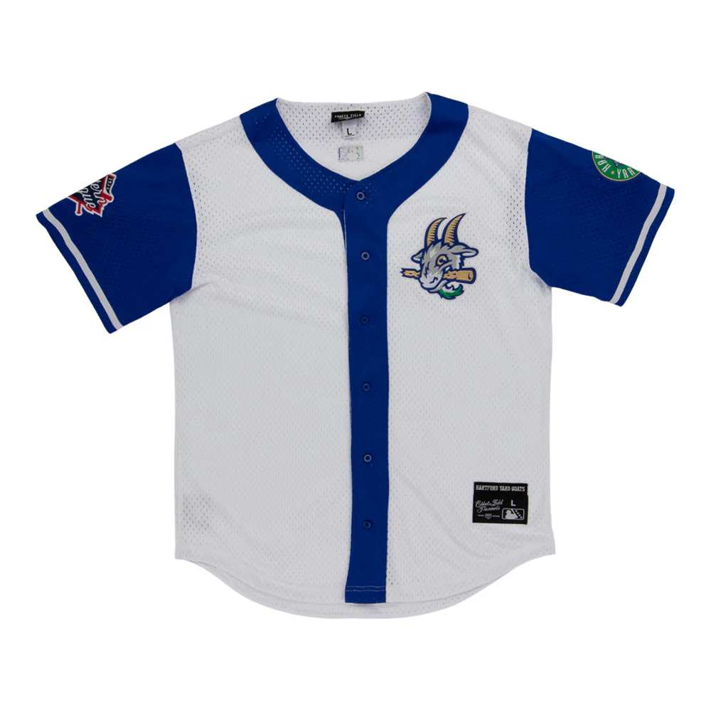 Hartford Yard Goats MiLB Button Down Jersey