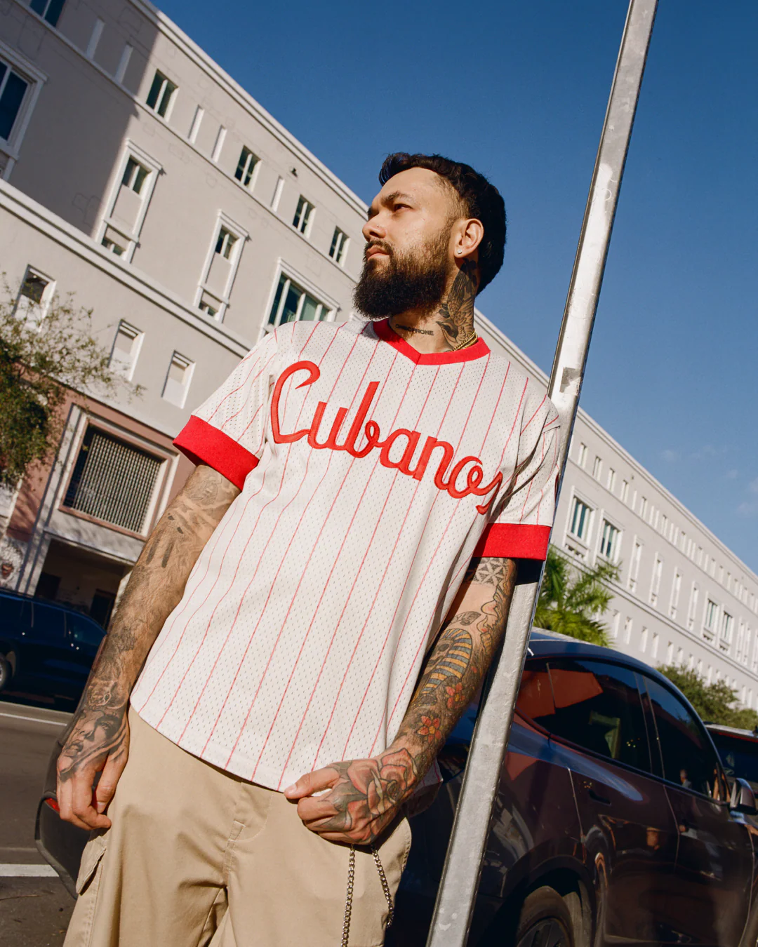 Havana Cubans Mesh V-Neck Jersey - Image 2
