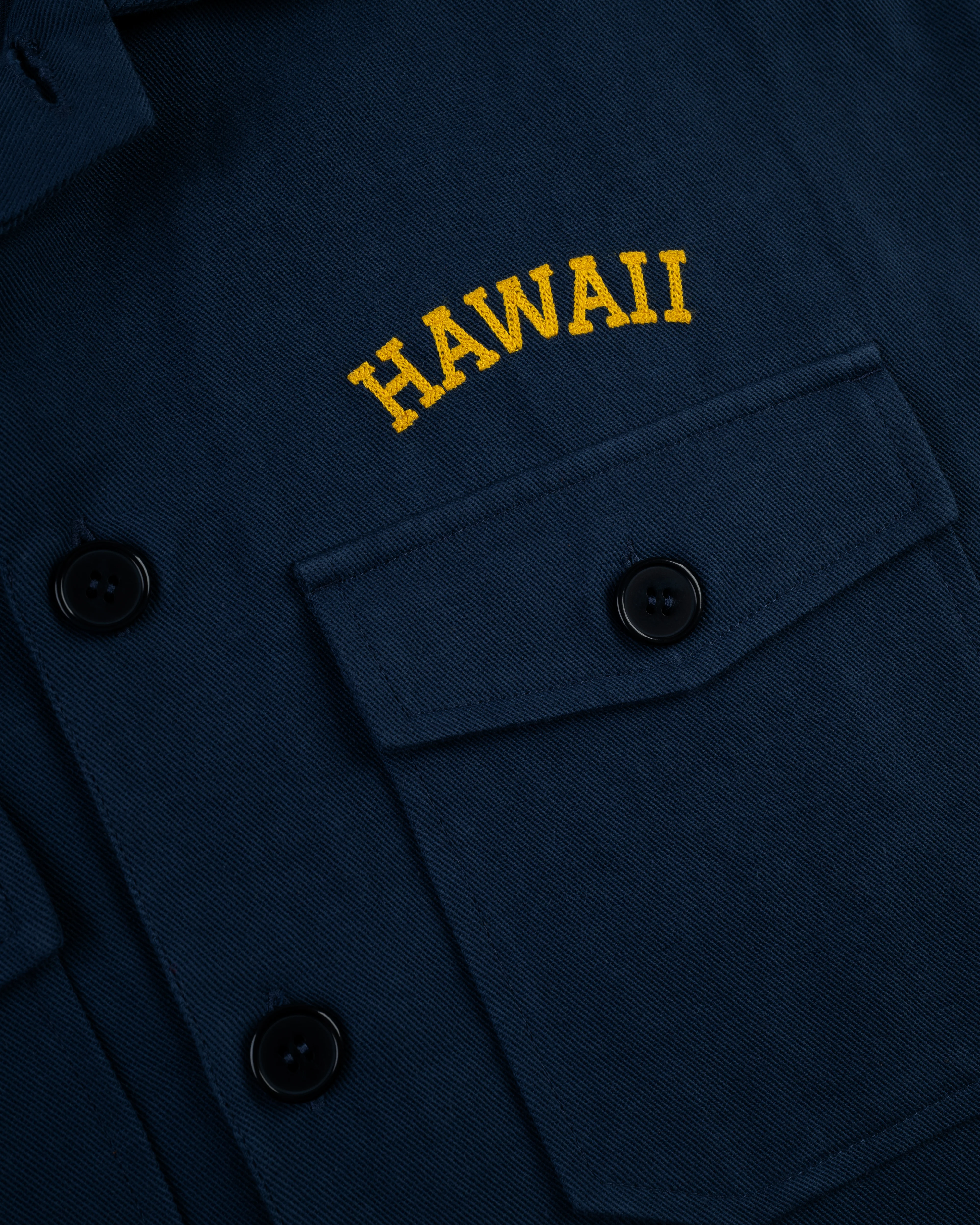 Hawaii Islanders (PCL) Cotton Linen Grounds Crew Short Sleeve Workshirt - Image 3
