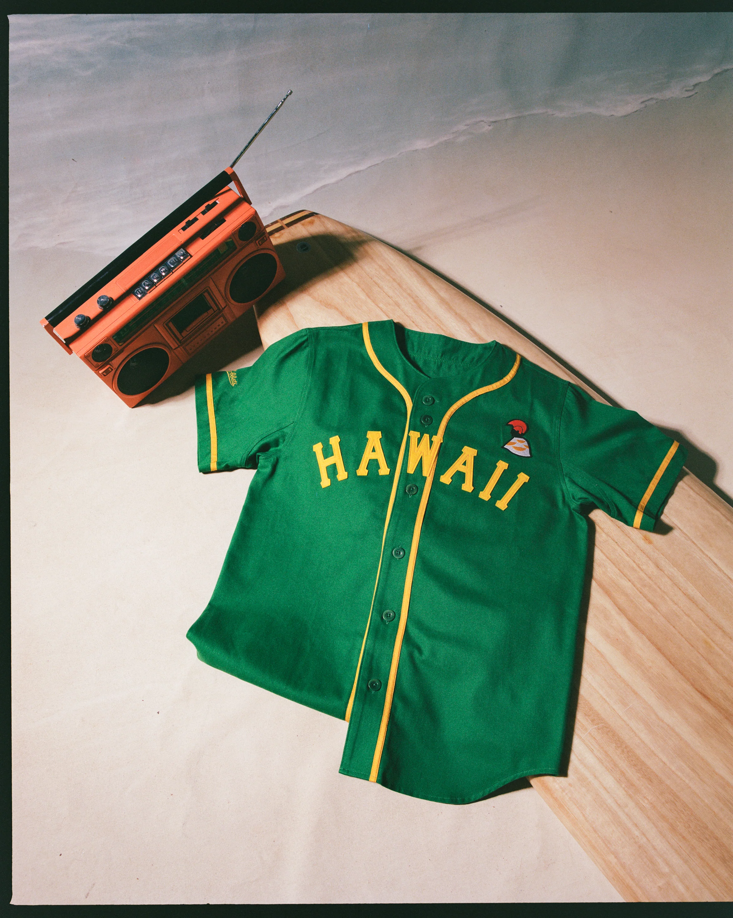 Hawaii Islanders (PCL) Cotton Twill Baseball Jersey - Image 3