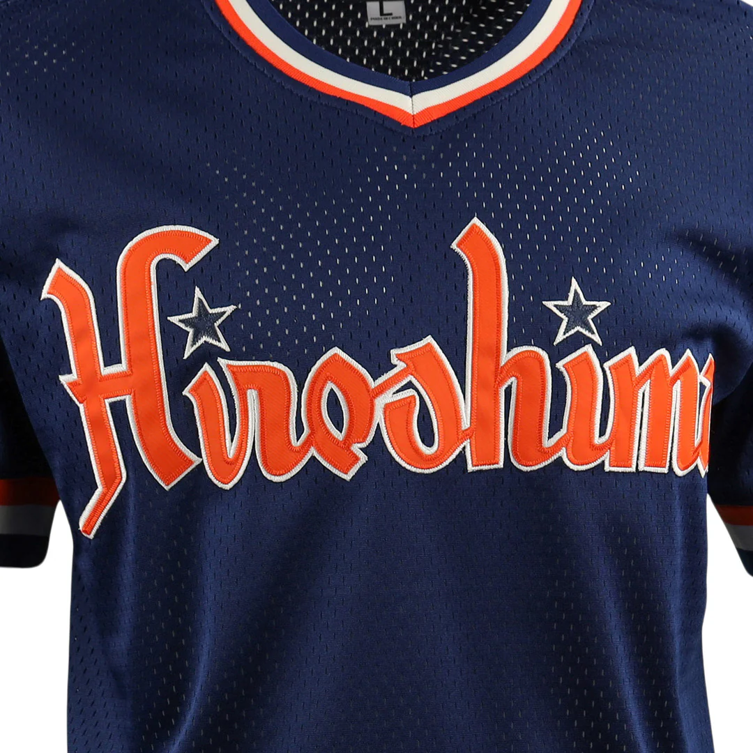 Hiroshima Carp EFF DNA Replica V-Neck Mesh Jersey - Image 2
