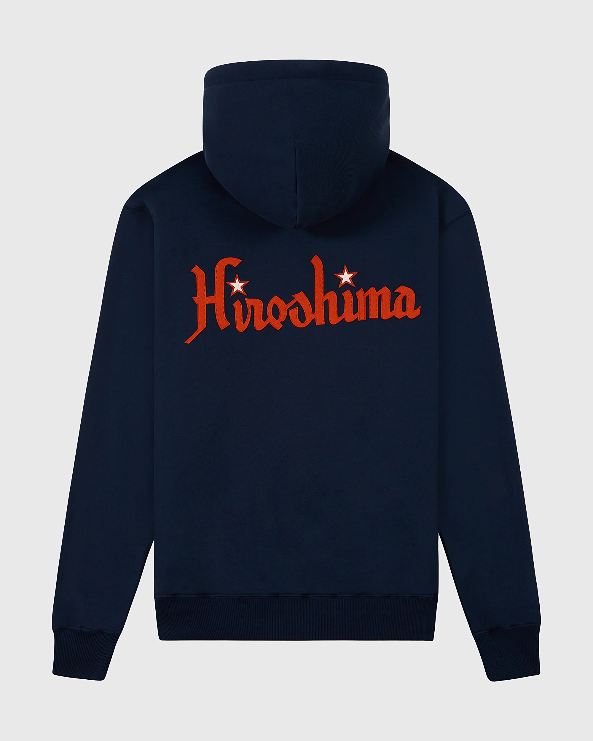 Hiroshima Carp Heavyweight Cotton Terry Full-Zip Hoodie - Image 2