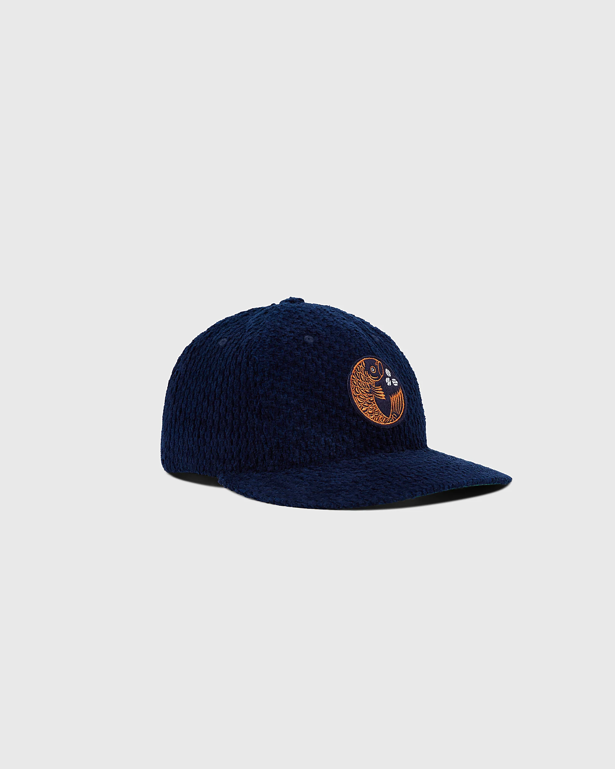 Hiroshima Carp Japanese Indigo Corduroy Ballcap - Image 2