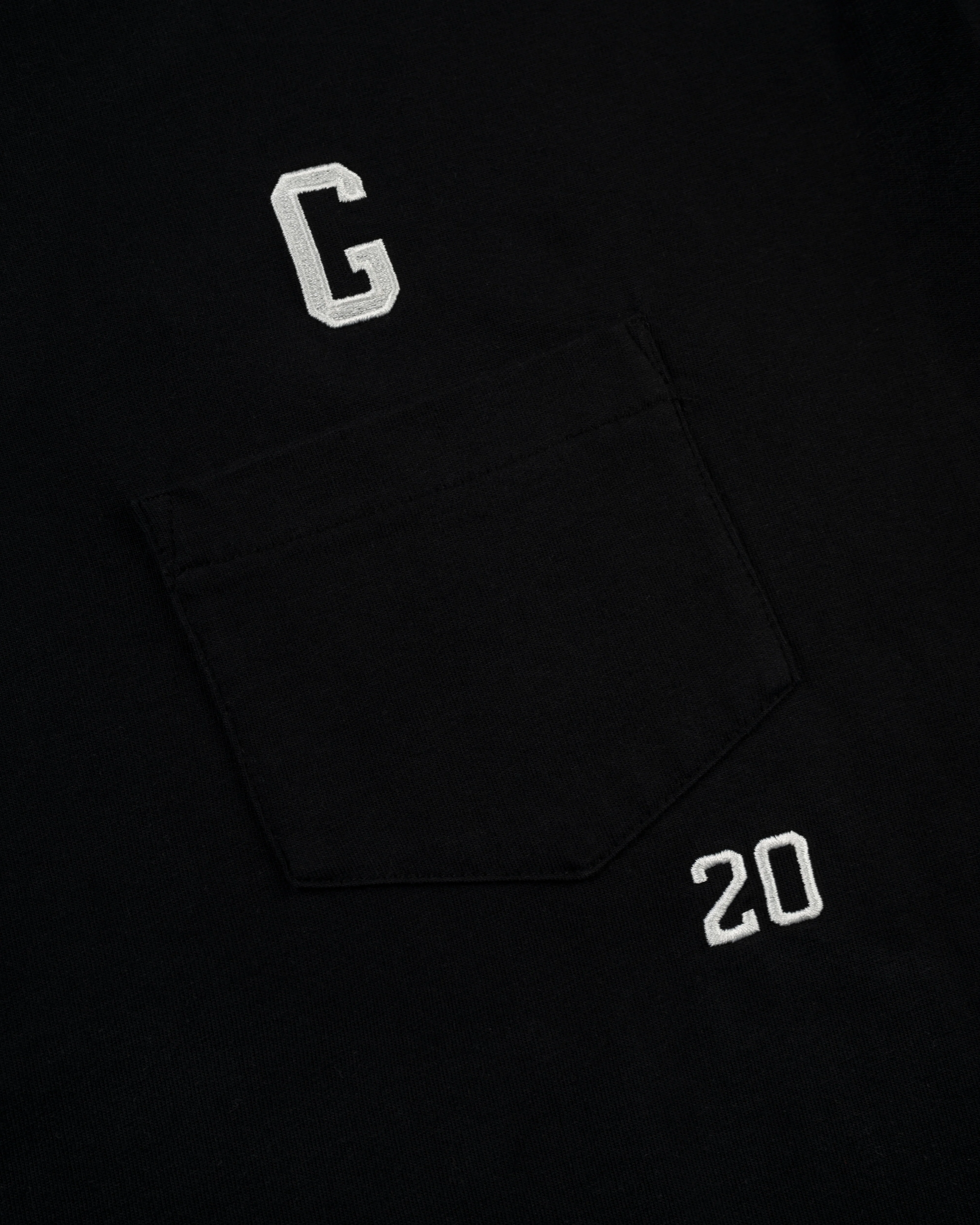 Homestead Grays Embroidered 'G' Long Sleeve Pocket Tee - Image 4