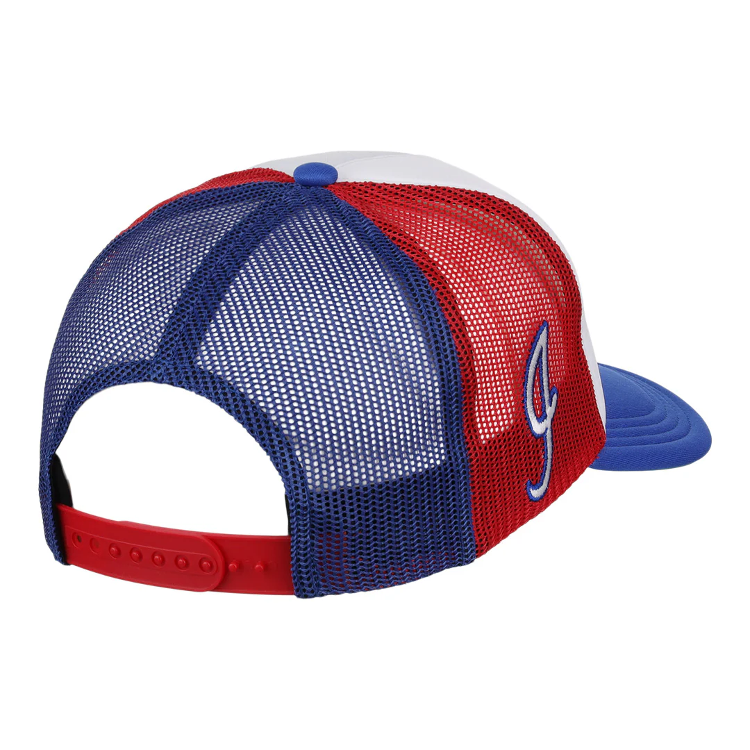 Indianapolis Indians EFF MiLB Vintage Foam Trucker - Image 3