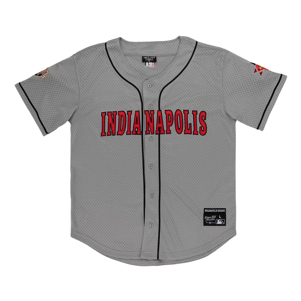 Indianapolis Indians MiLB Button Down Jersey
