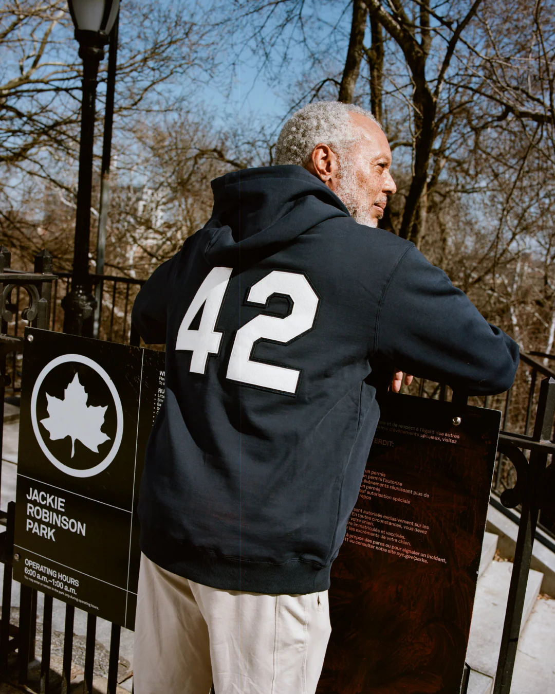 Jackie Robinson All-Stars Heavyweight Cotton Terry Pullover Hoodie - Image 3