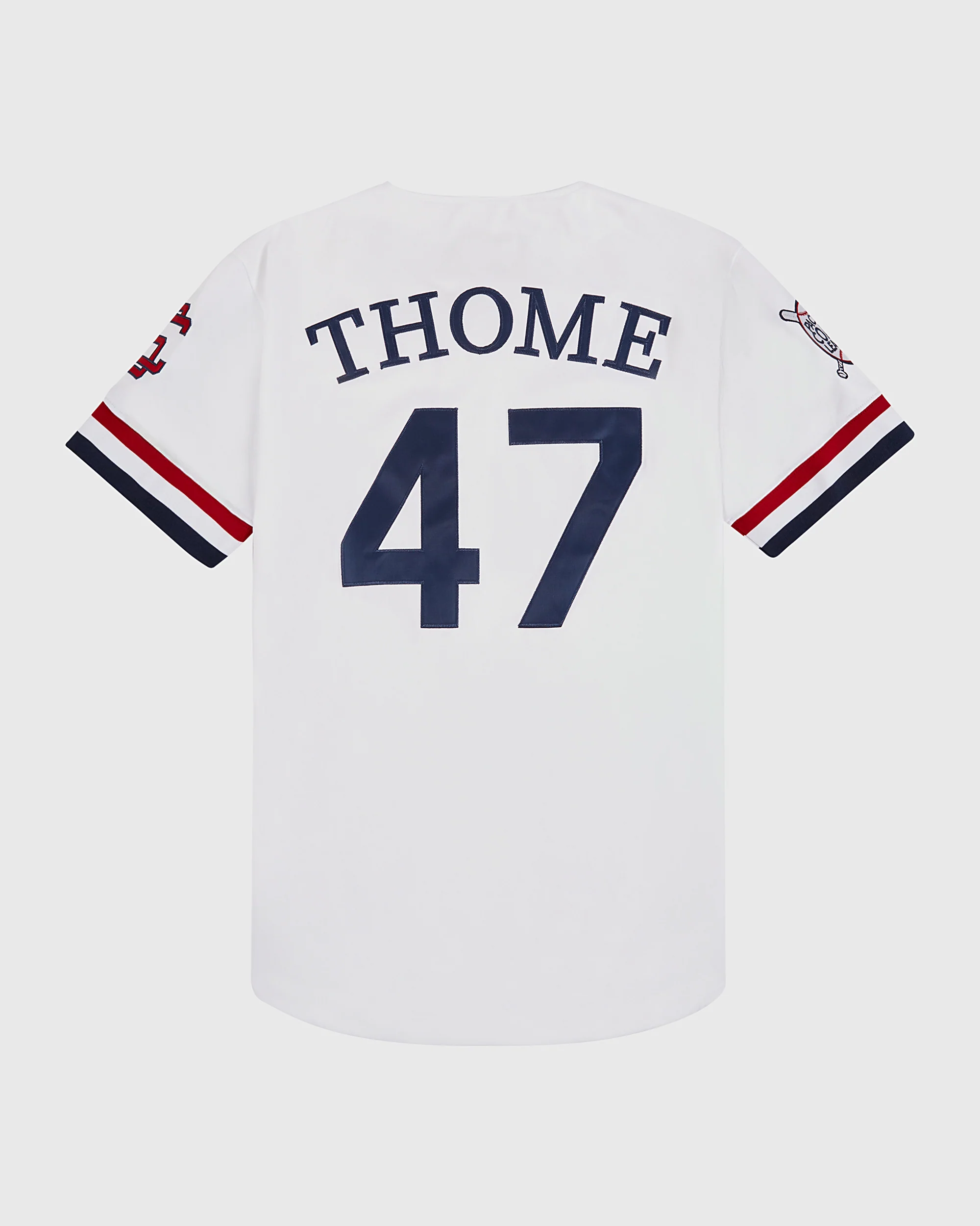 Jim Thome Colorado Springs Sky Fox Button Up Jersey - Image 6