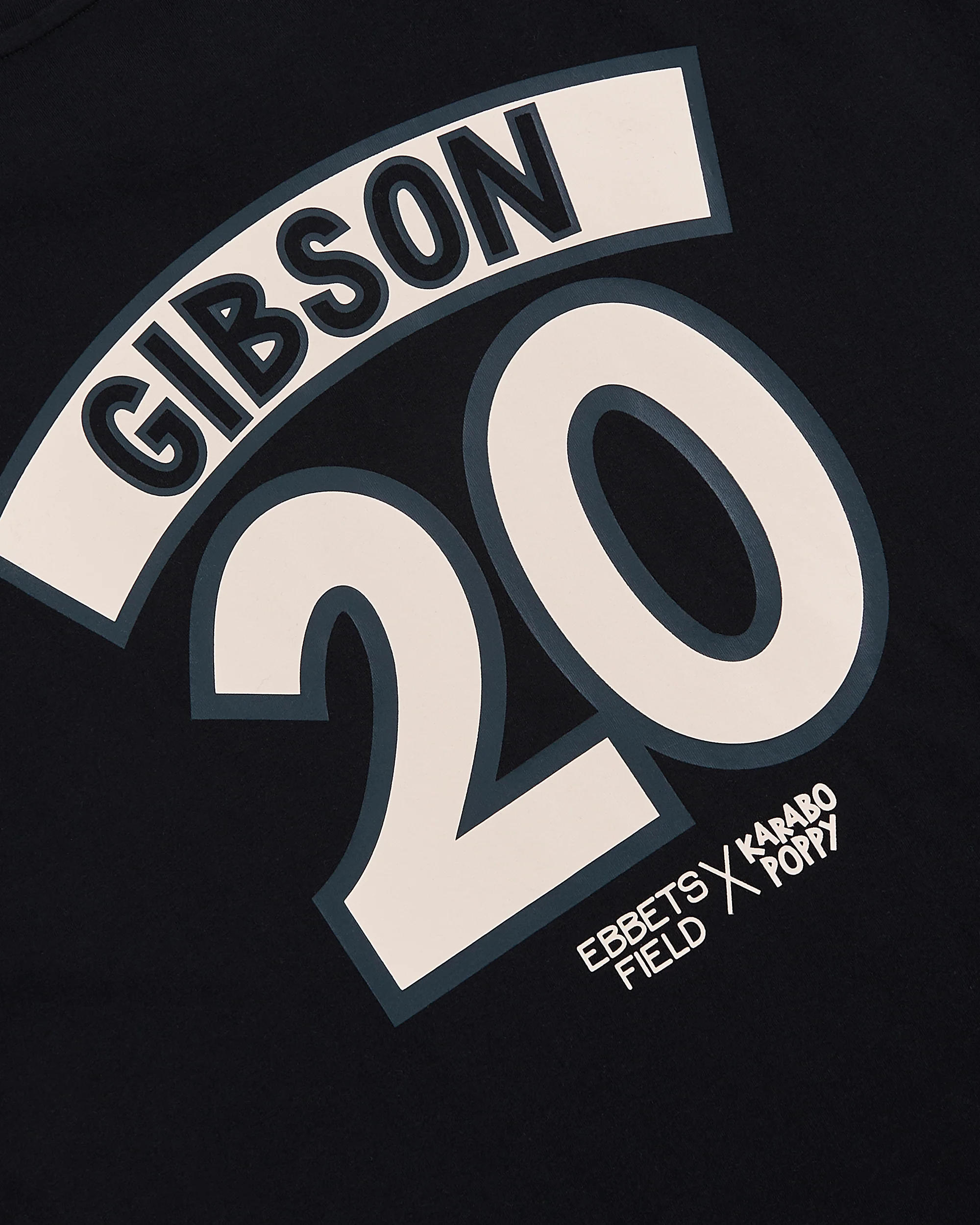 Karabo Poppy x Ebbets Field Josh Gibson Short Sleeve Graphic Tee - Image 4