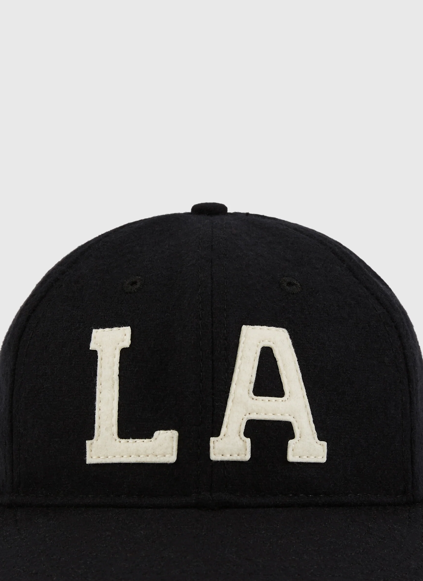 Los Angeles (PCL) 1949 Authentic Wool Ballcap - Black - Image 5