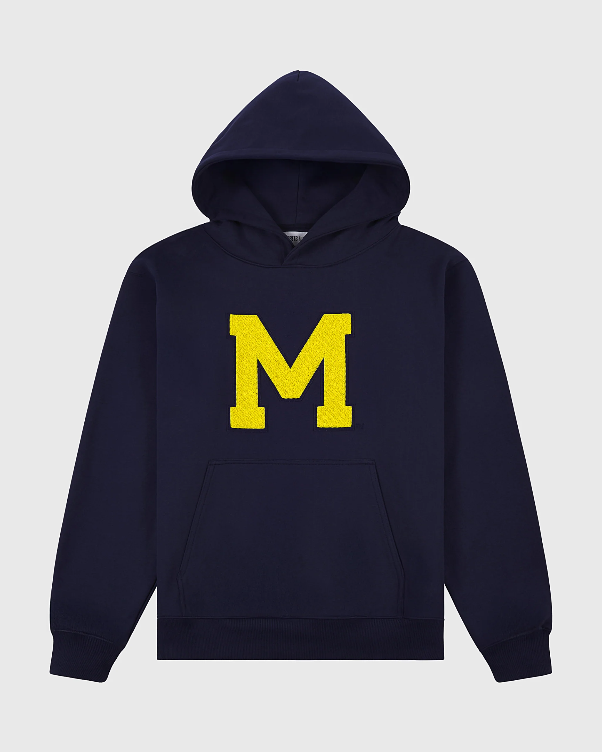 University of Michigan Heavyweight Cotton Terry Pullover Hoodie