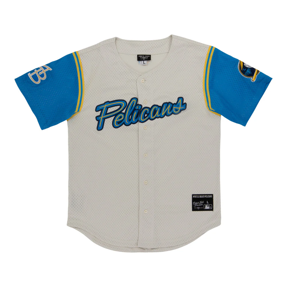 Myrtle Beach Pelicans MiLB Button Down Jersey